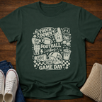 Football Mom Doodle T-Shirt