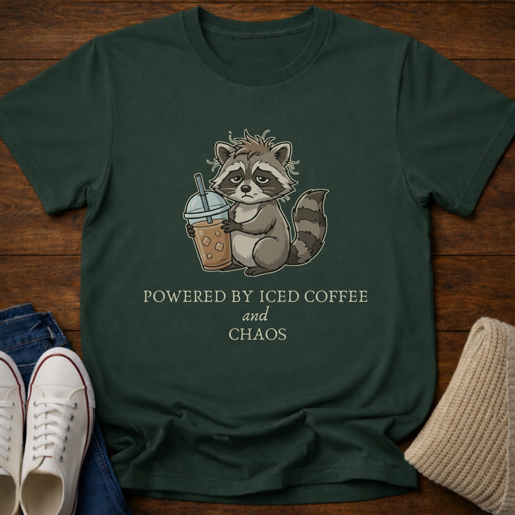 Iced Coffee and Chaos T-Shirt