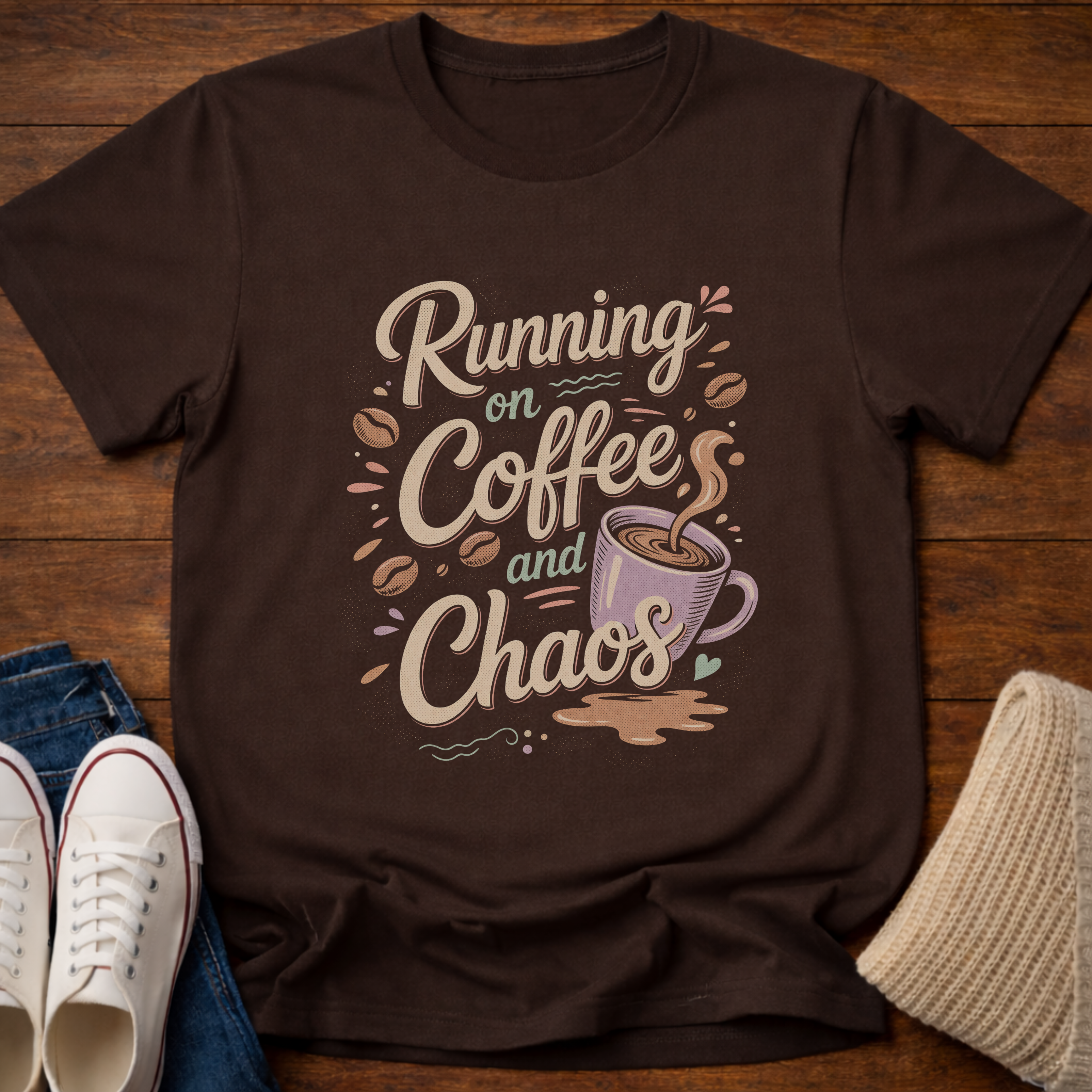 Running on Coffee T-Shirt