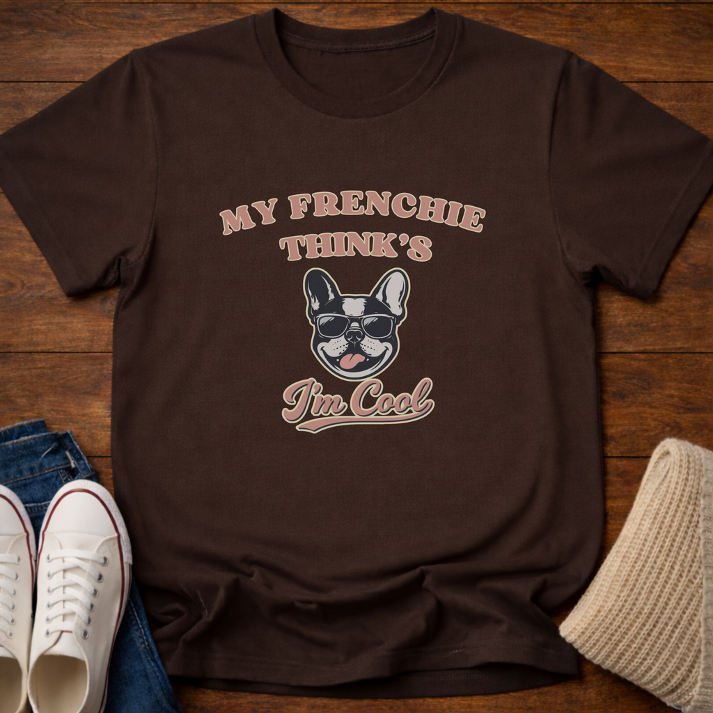 My Frenchie Thinks I'm Cool T-Shirt