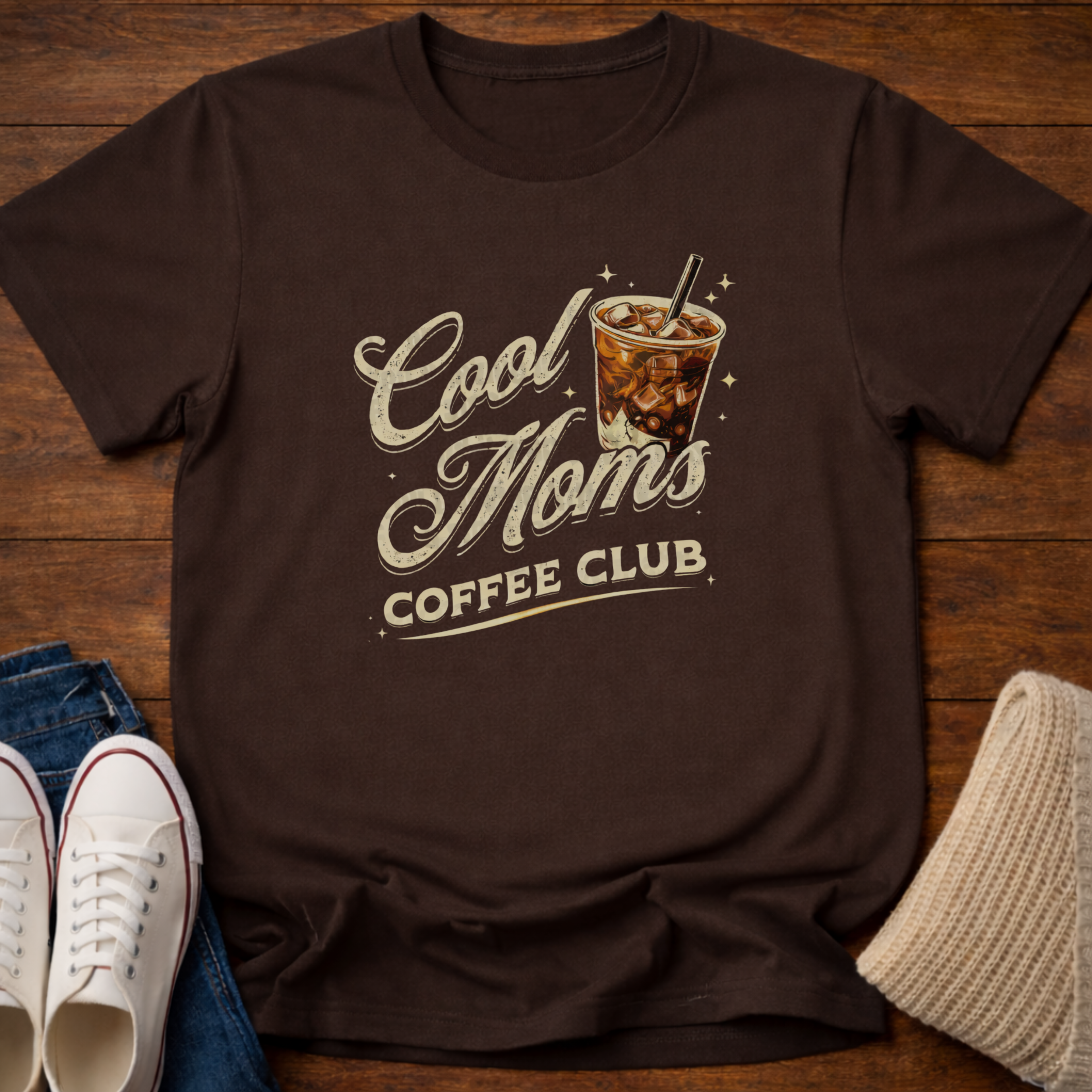 Cool Moms and Coffee T-Shirt