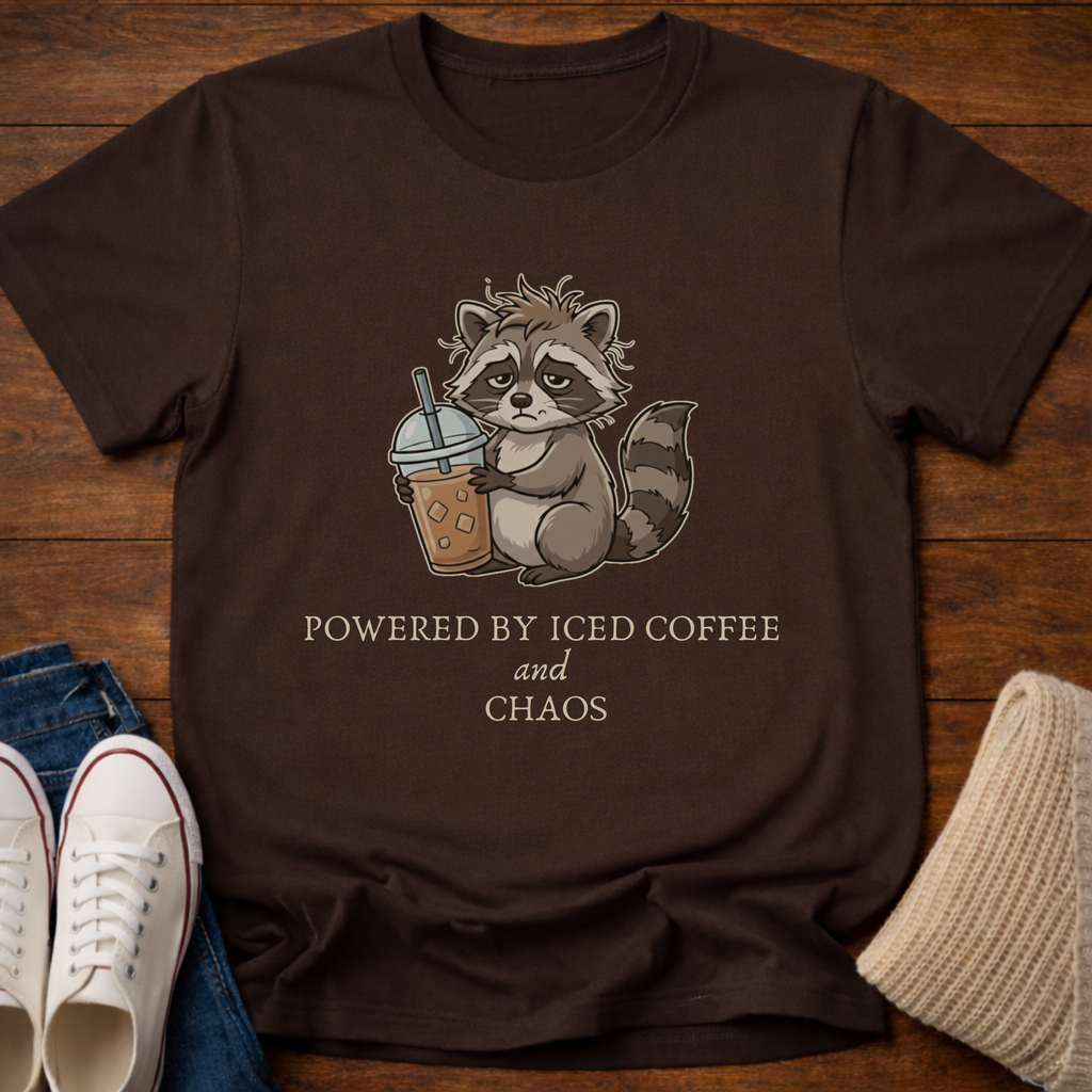 Iced Coffee and Chaos T-Shirt
