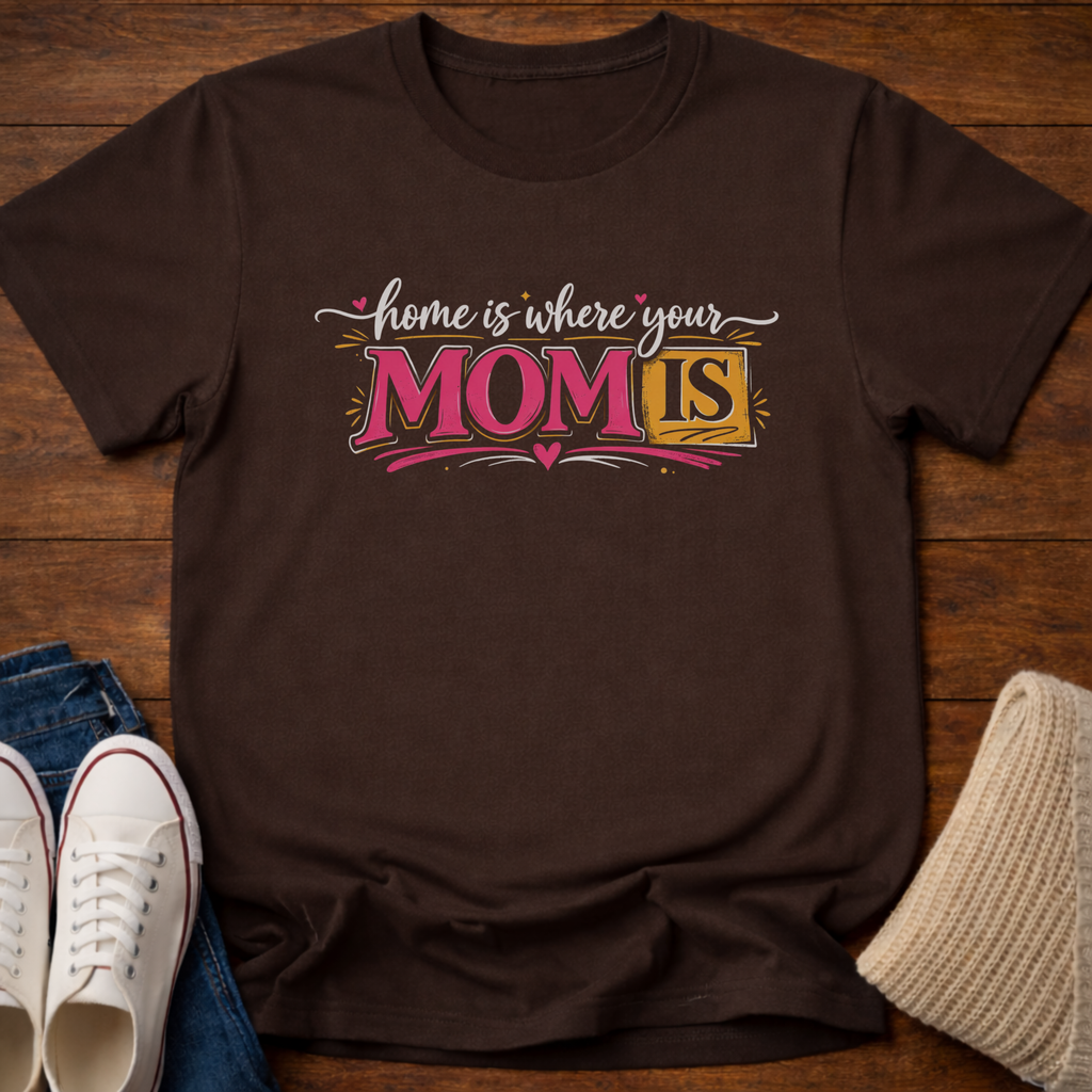 Home Is Where Your Mom Is T-Shirt