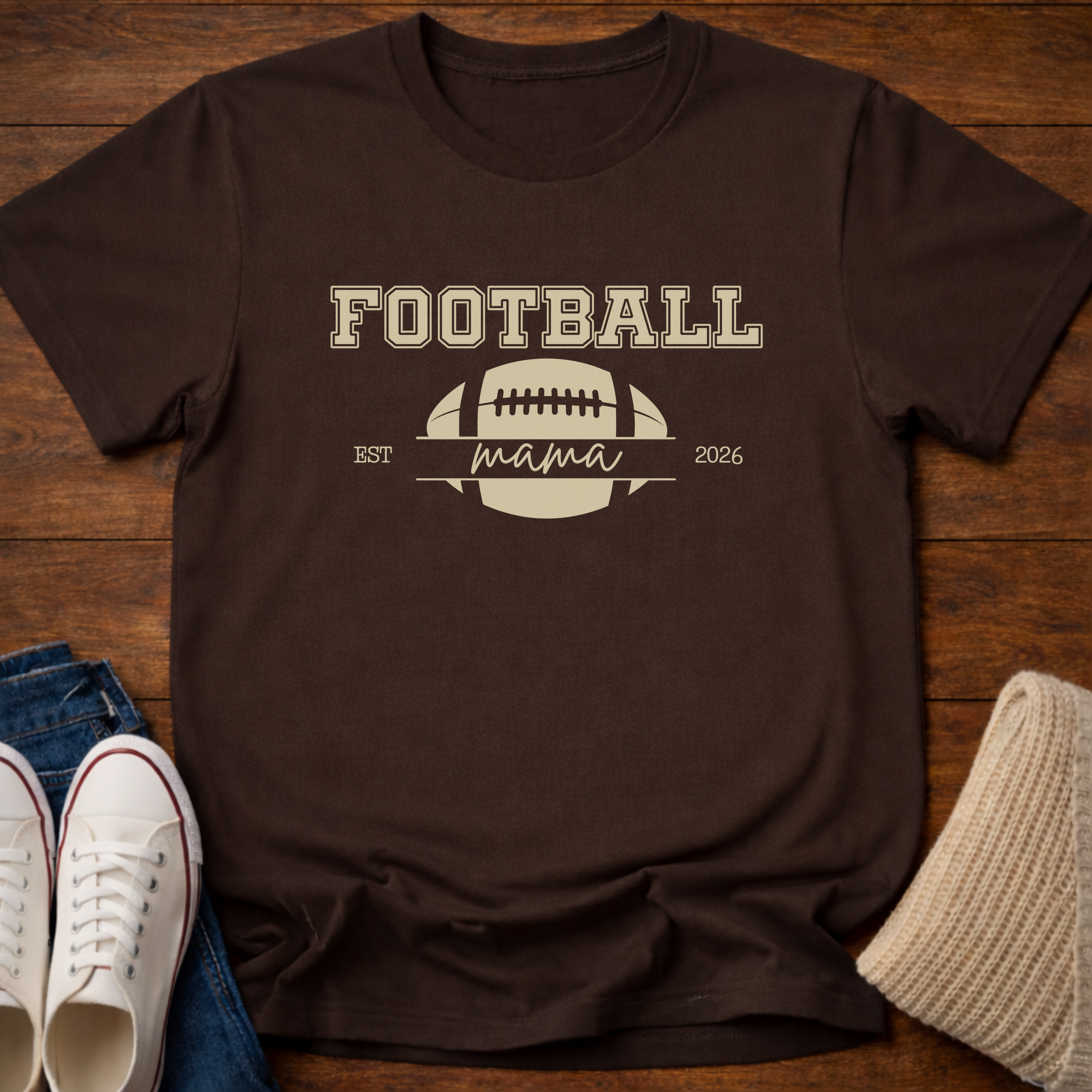 Football Mama 2026 T-Shirt