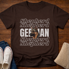 Retro Shepherd Mom T-Shirt