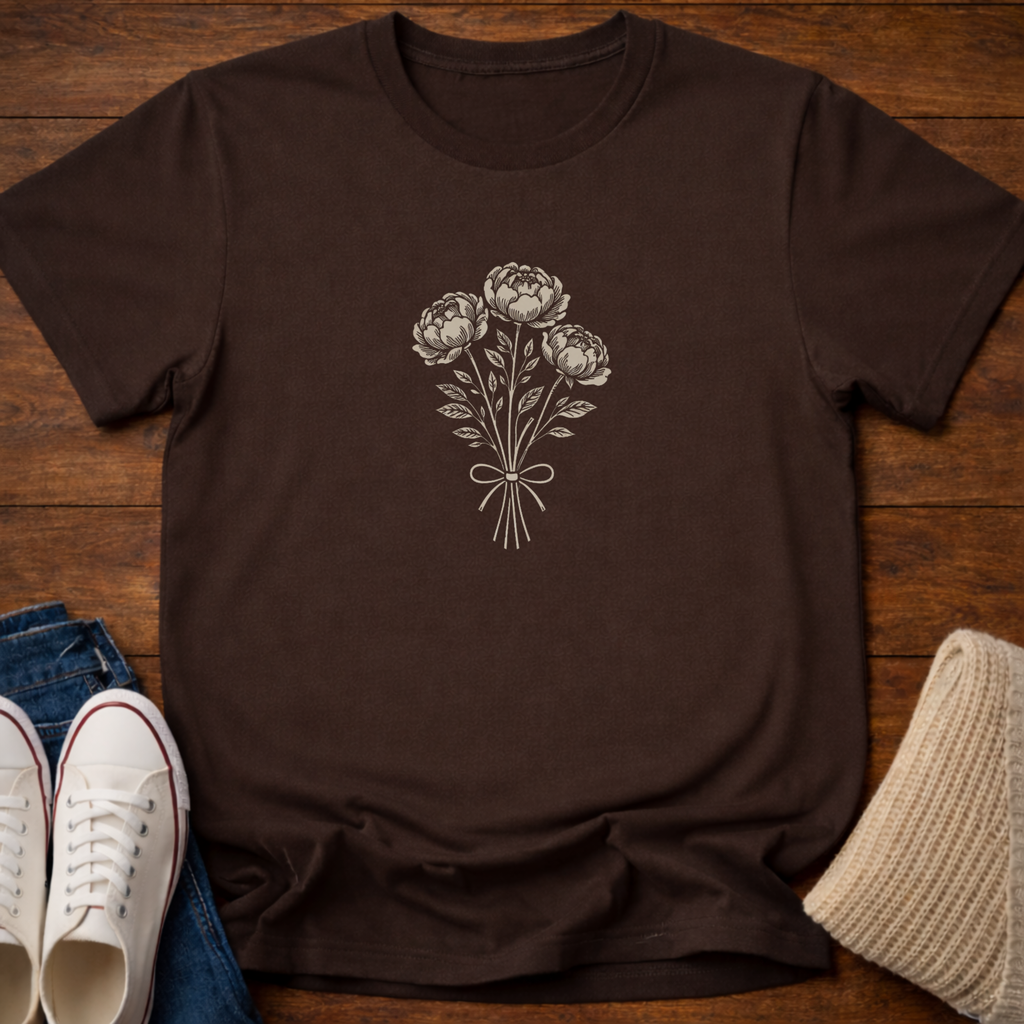 Floral Minimalist T-Shirt