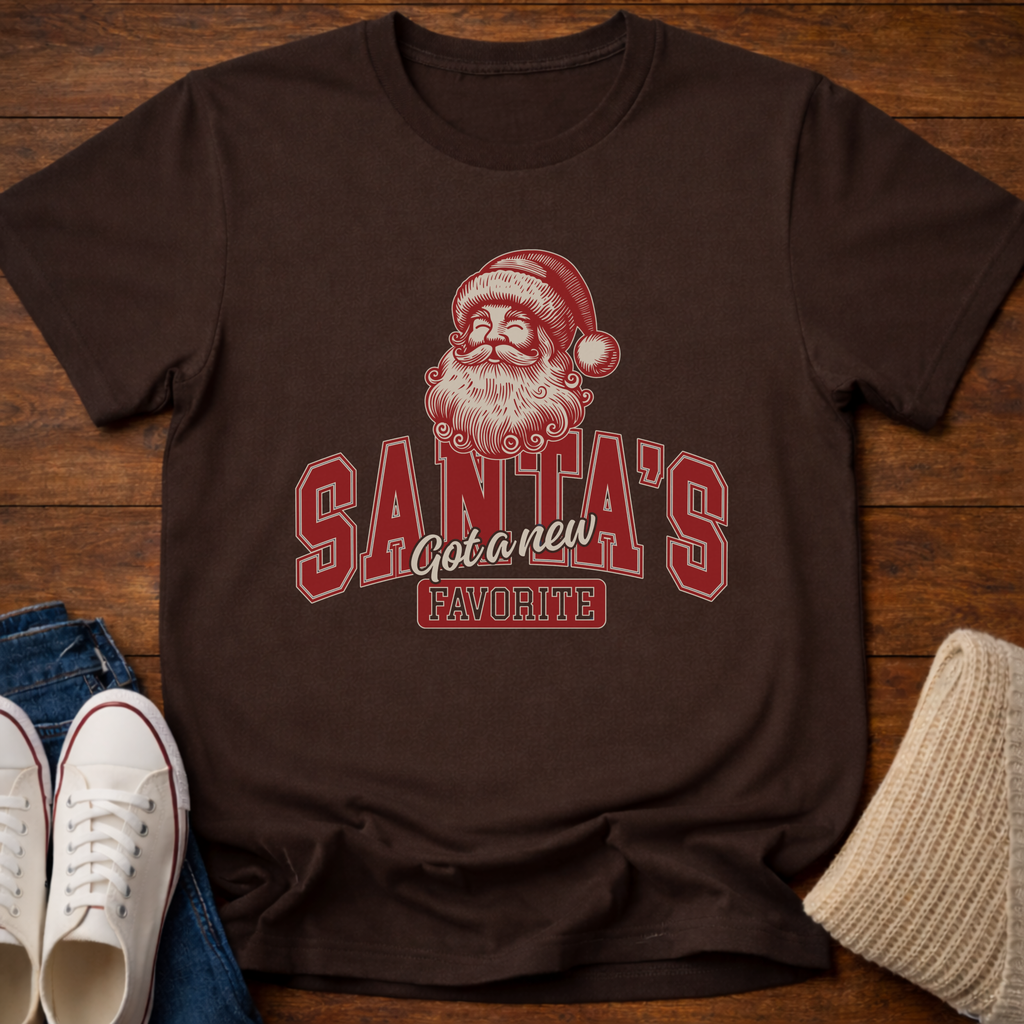 Santa's Got a New Favorite T-Shirt