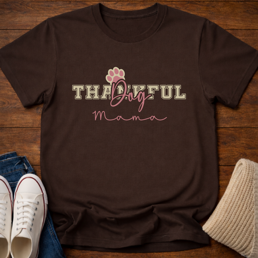Thankful Dog Mama T-Shirt