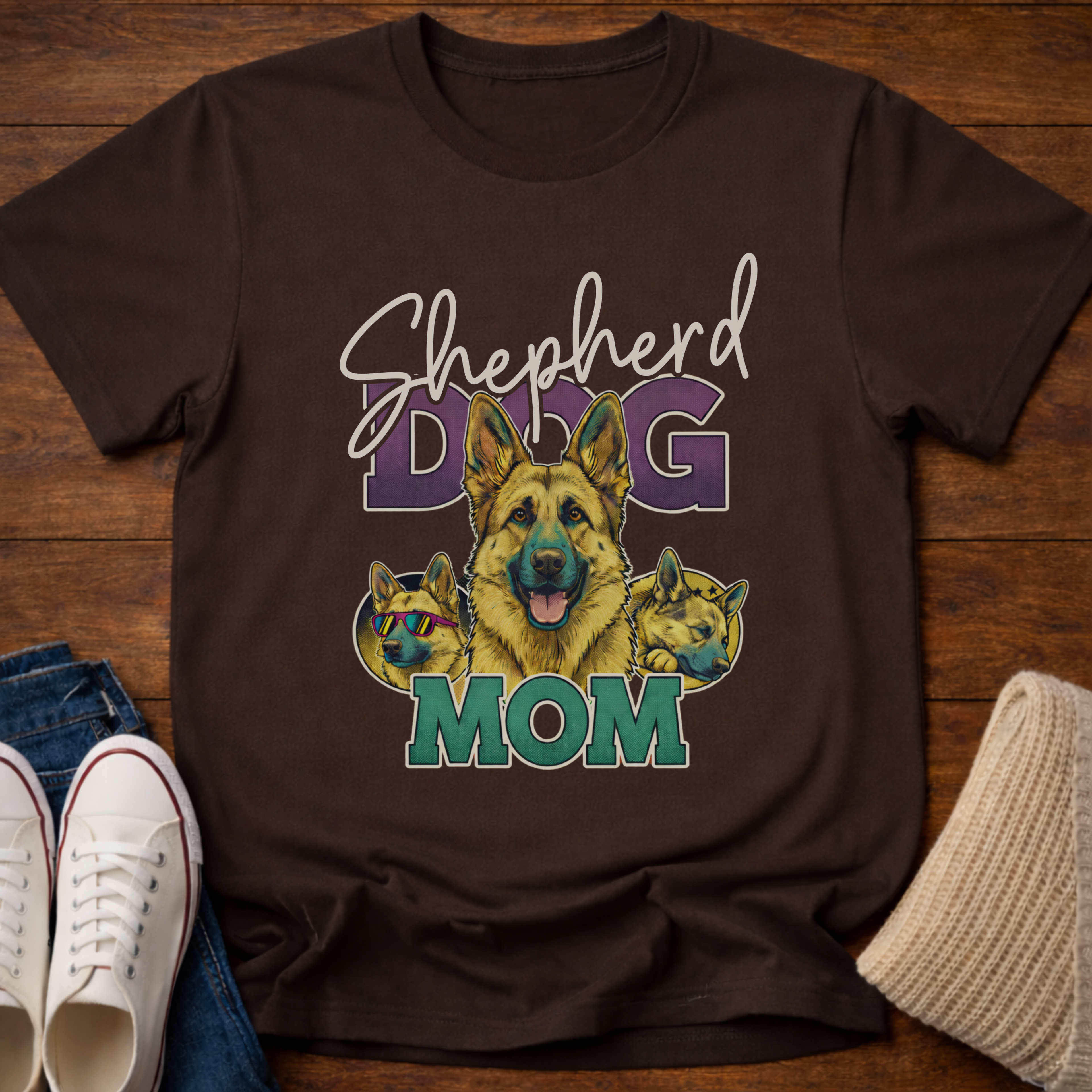 90's Retro Shepherd T-Shirt