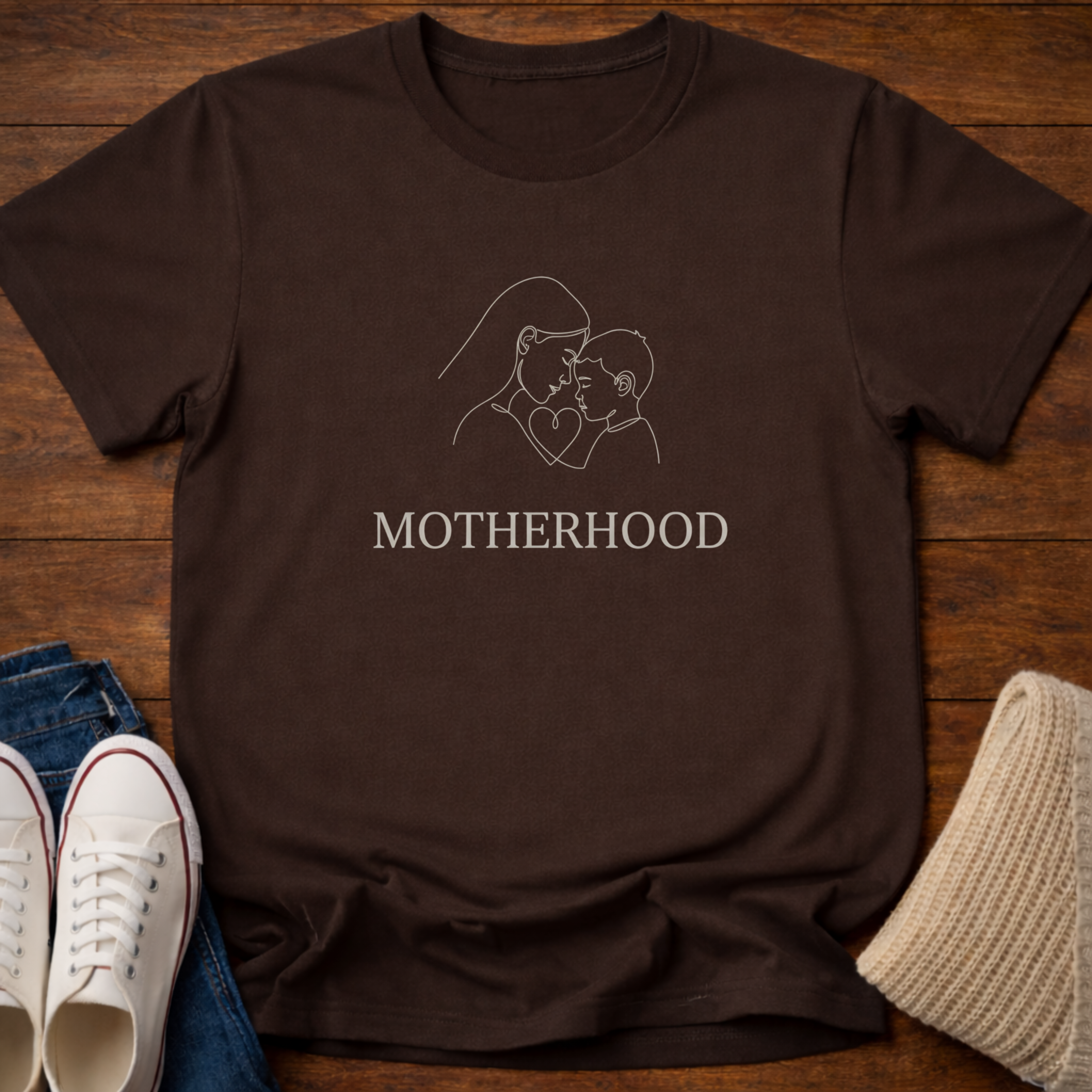 Motherhood Minimalist T-Shirt