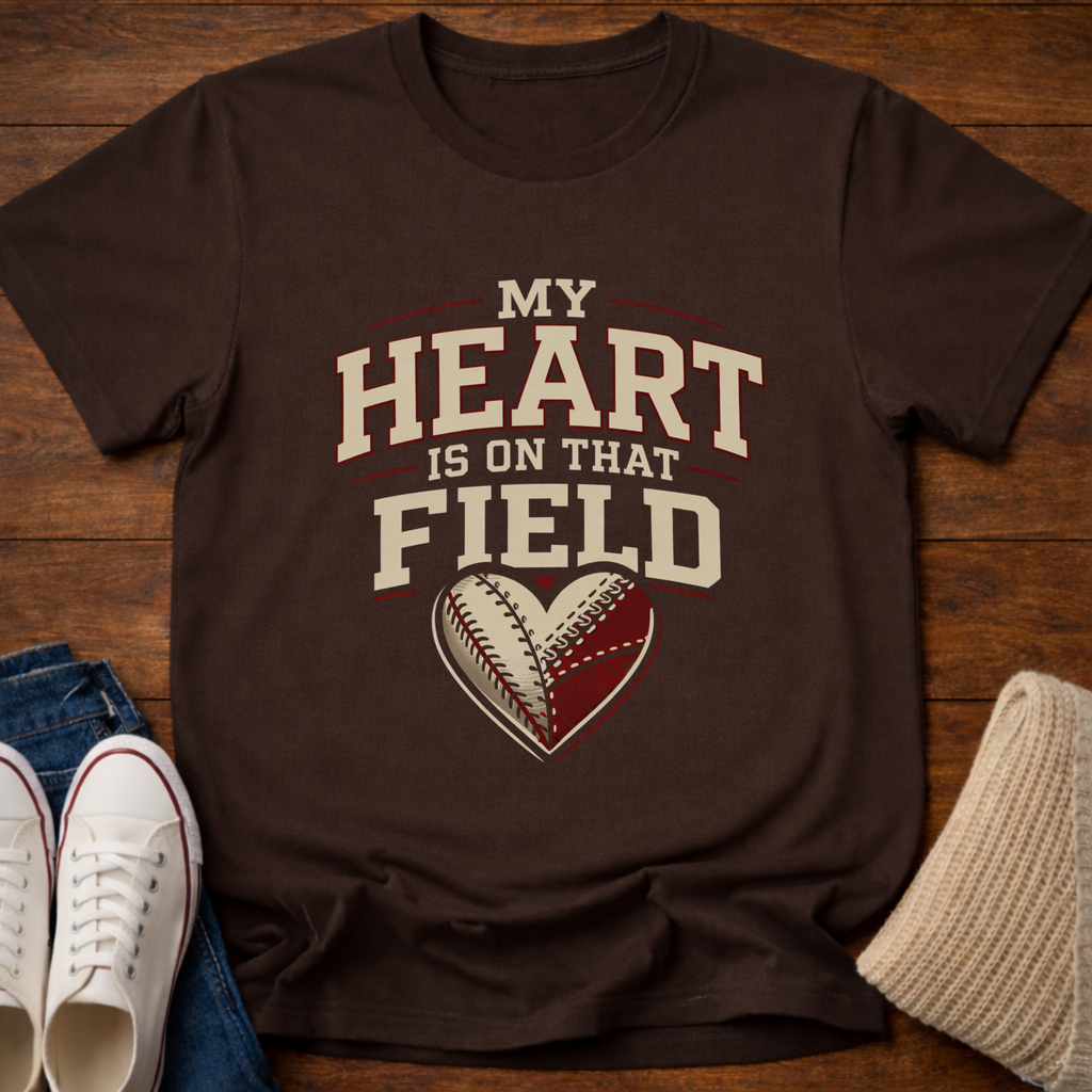 Baseball Heart T-Shirt