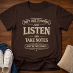 Take Notes T-Shirt
