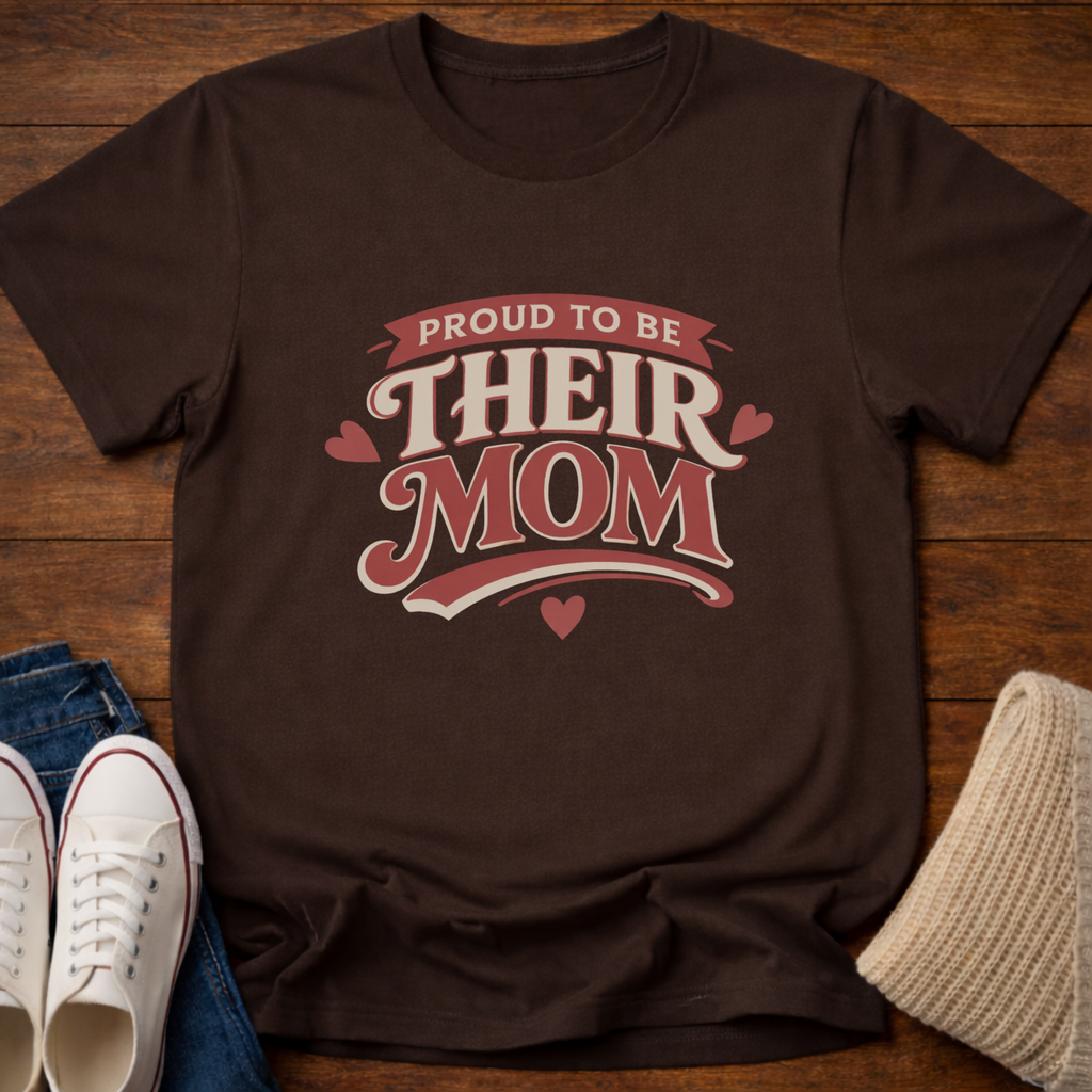 Proud to Be Their Mom T-Shirt
