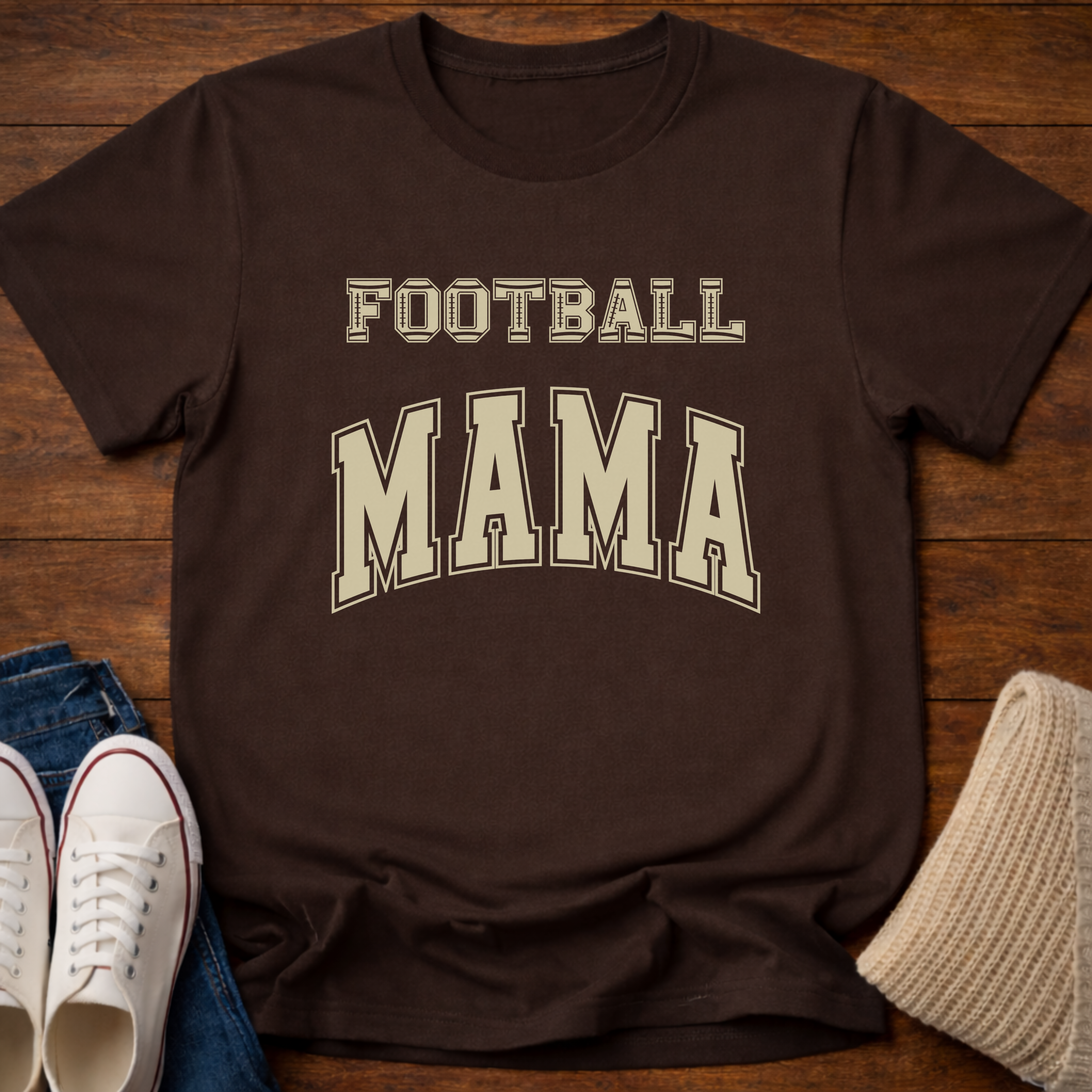Varsity Football Mama T-Shirt