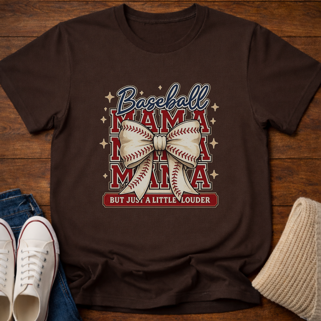 Baseball Mama Coquette T-Shirt