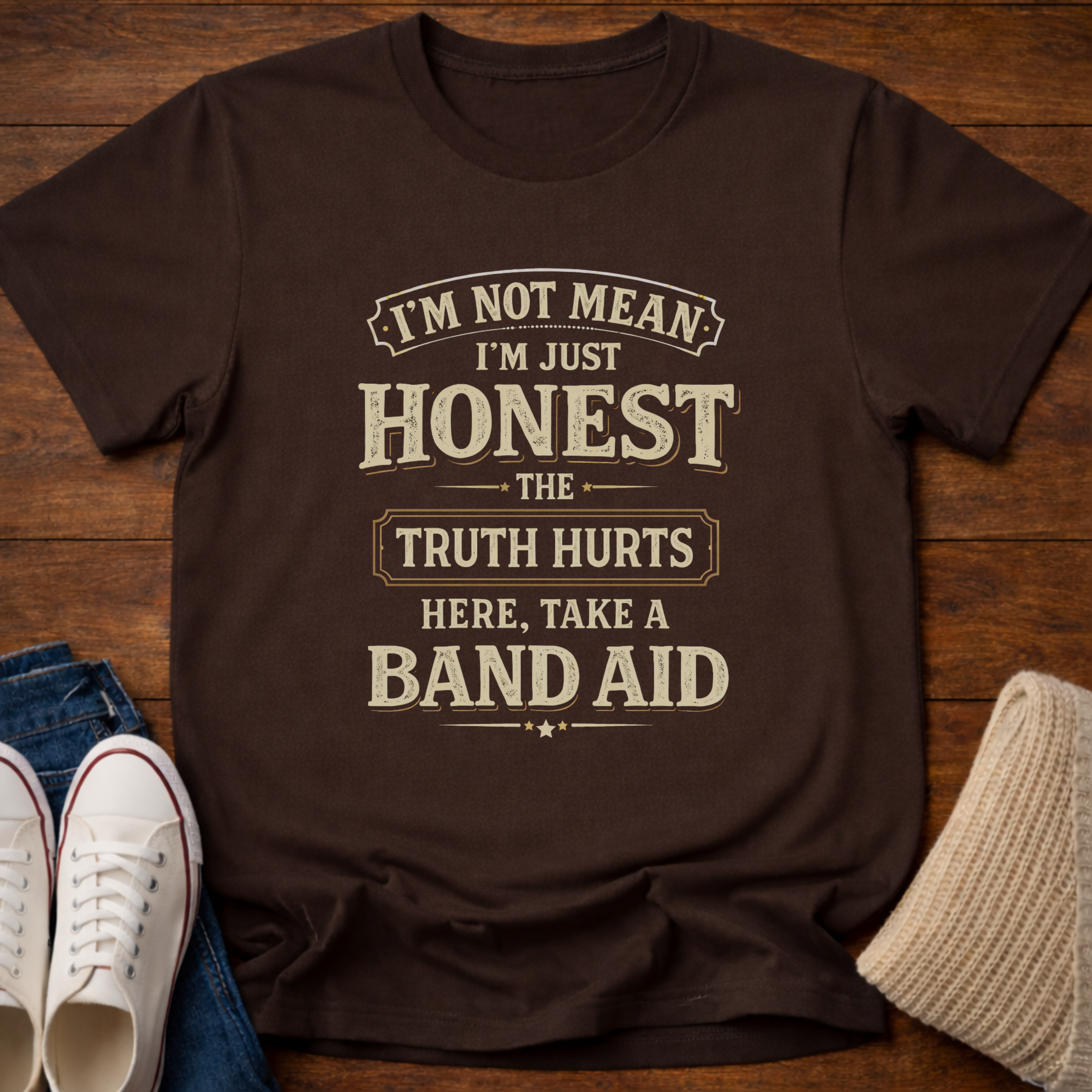 I'm Not Mean T-Shirt