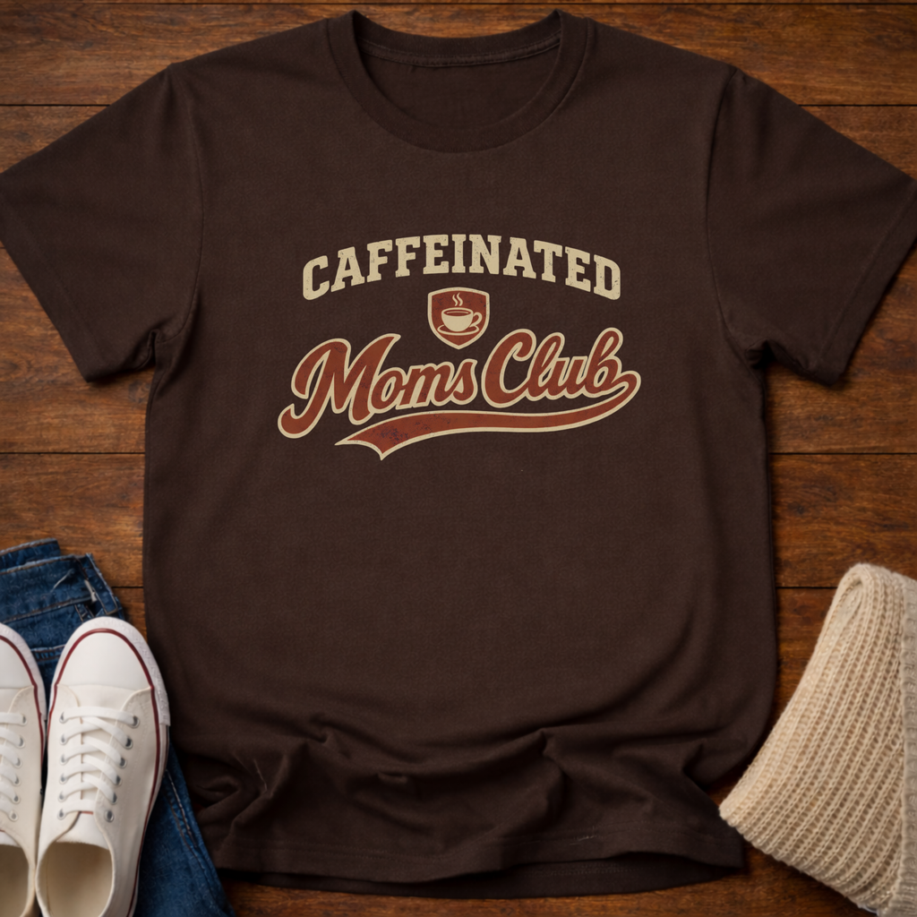 Caffeinated Moms Club T-Shirt