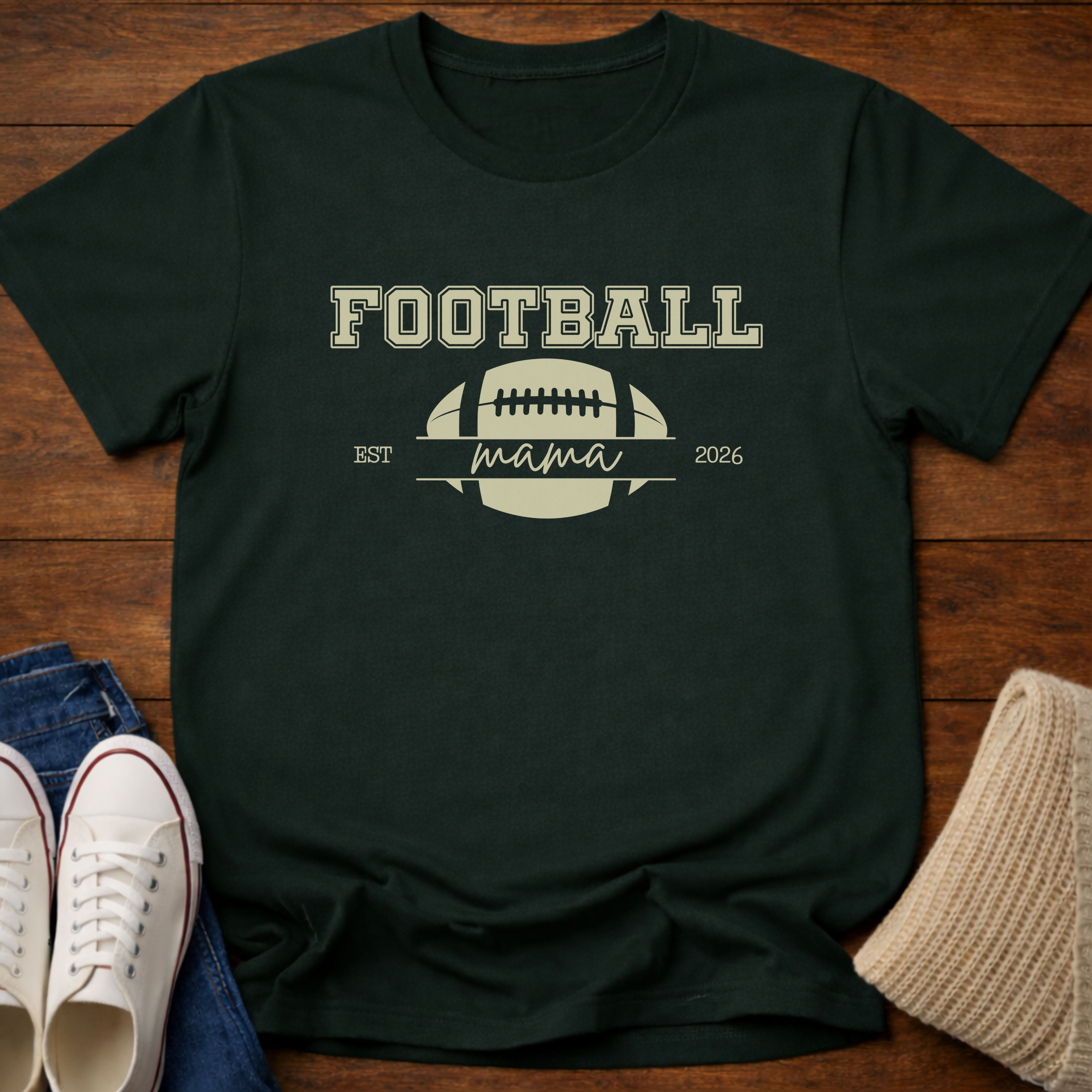 Football Mama 2026 T-Shirt