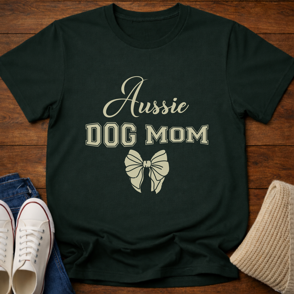 Aussie Mom Coquette T-Shirt