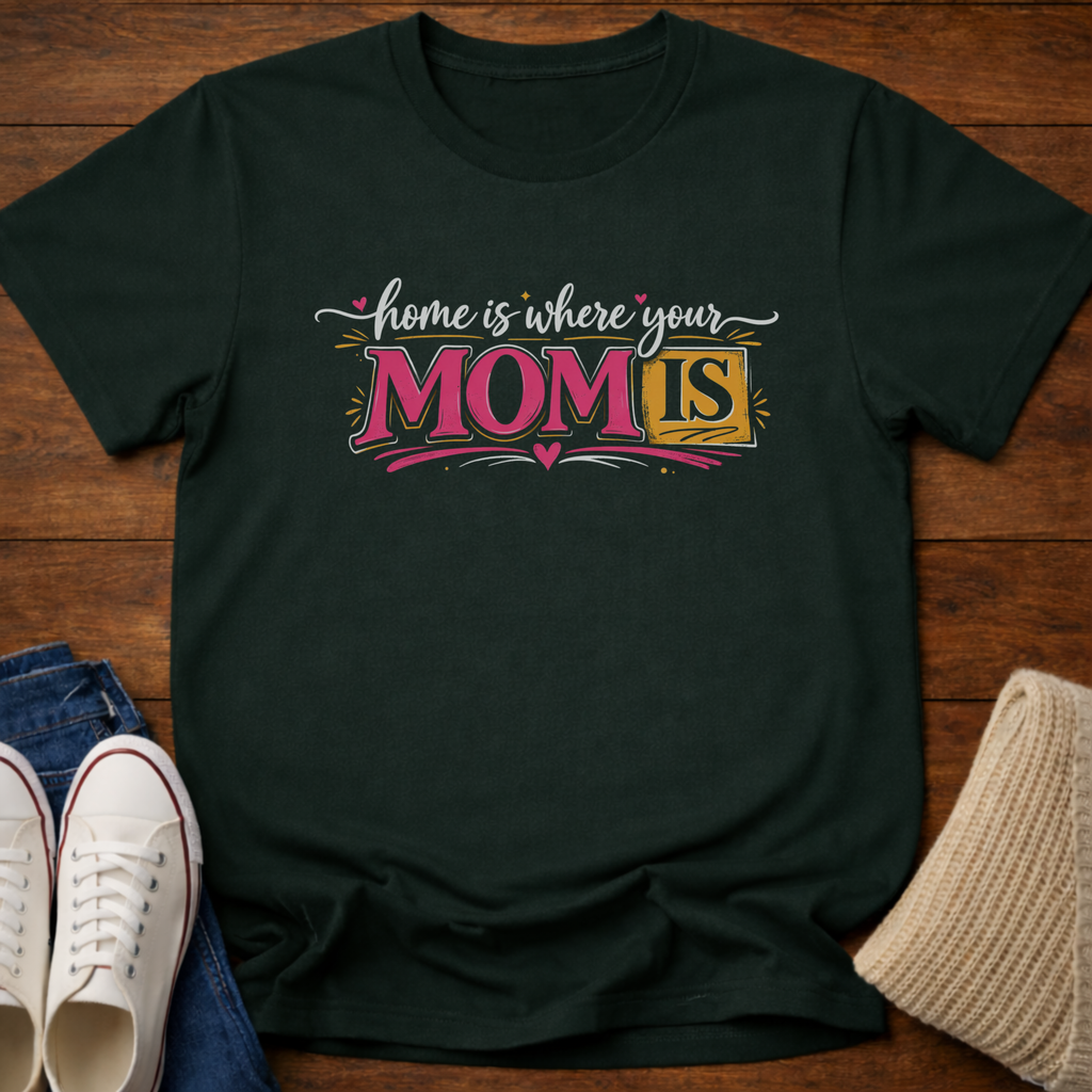 Home Is Where Your Mom Is T-Shirt