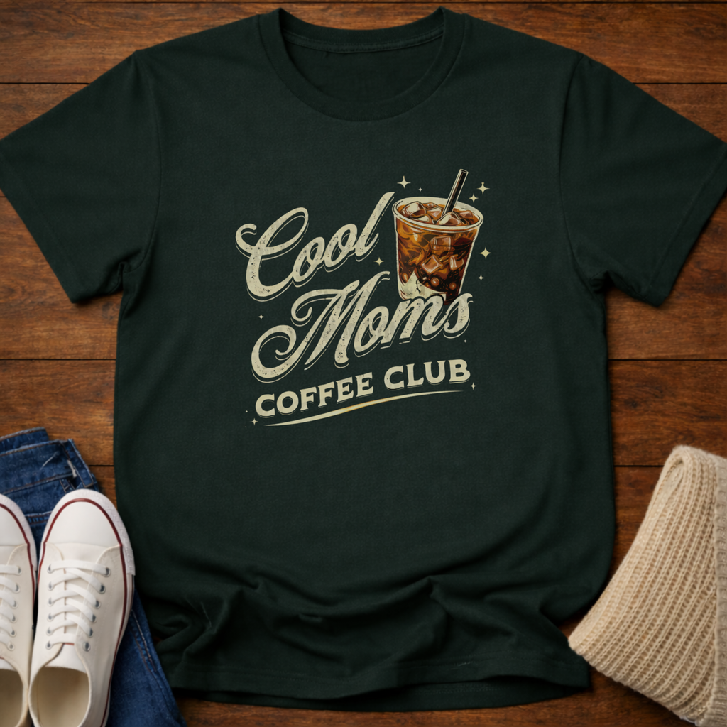 Cool Moms and Coffee T-Shirt