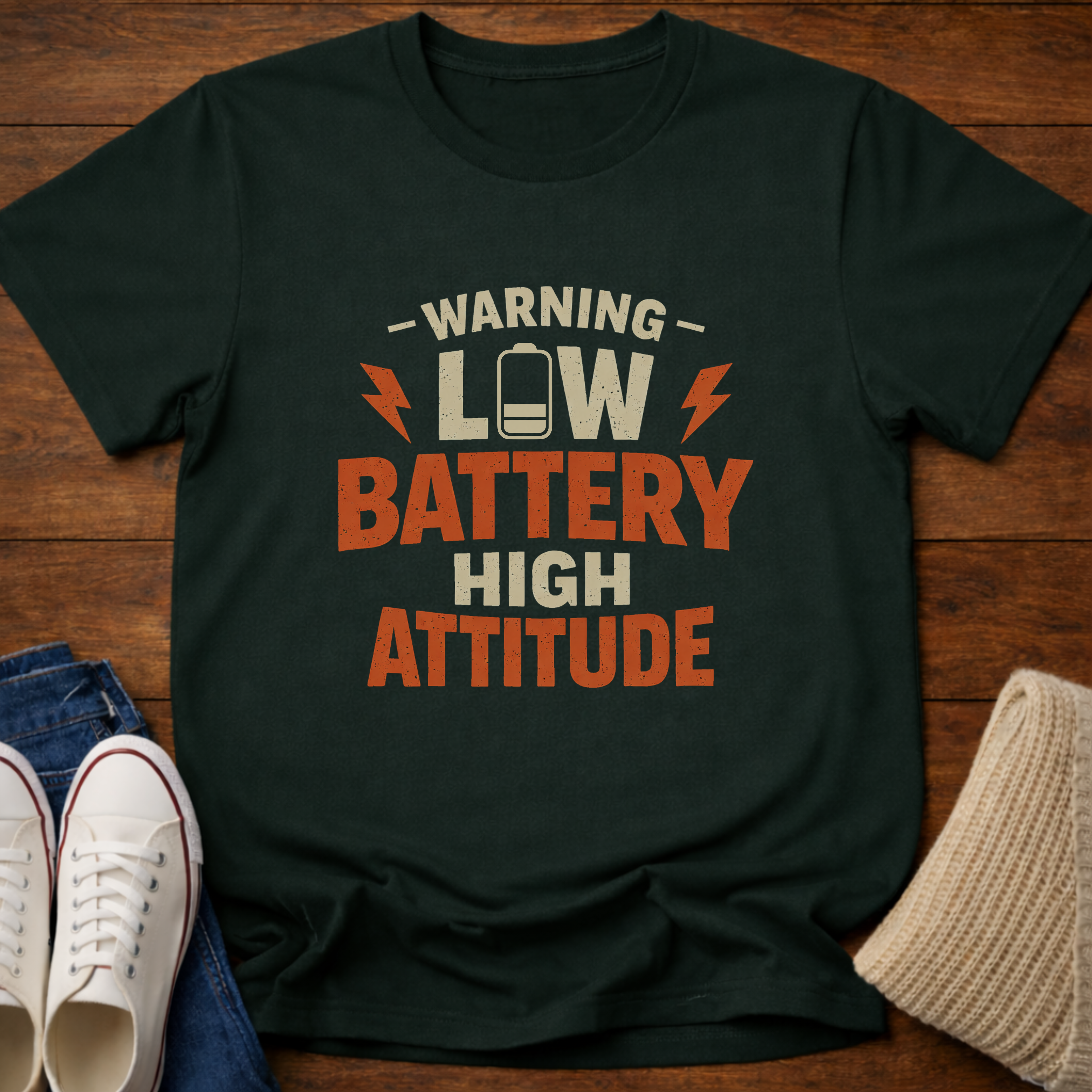 Low Battery T-Shirt