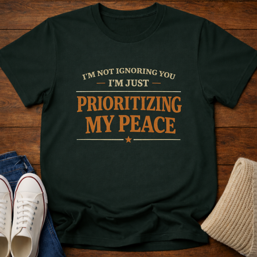 Prioritizing Peace T-Shirt