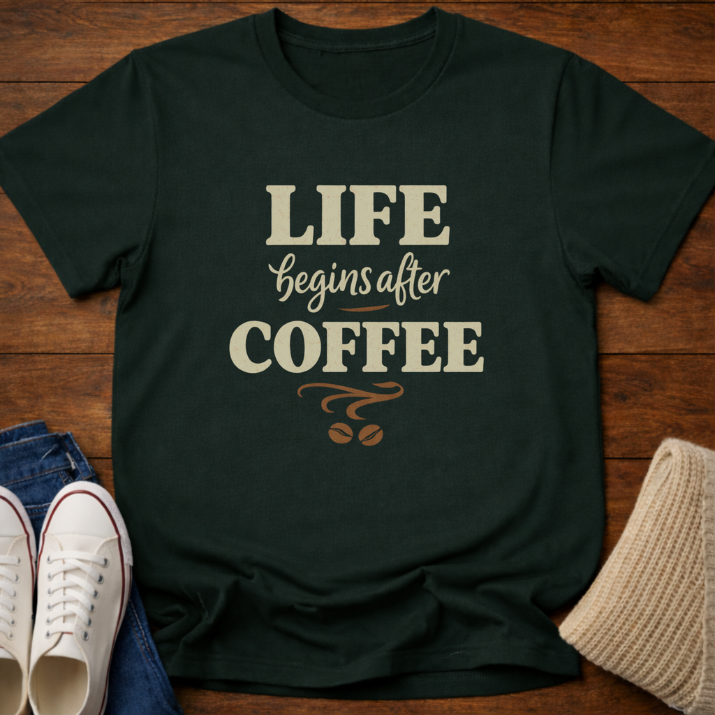 After Coffee T-Shirt