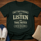 Take Notes T-Shirt