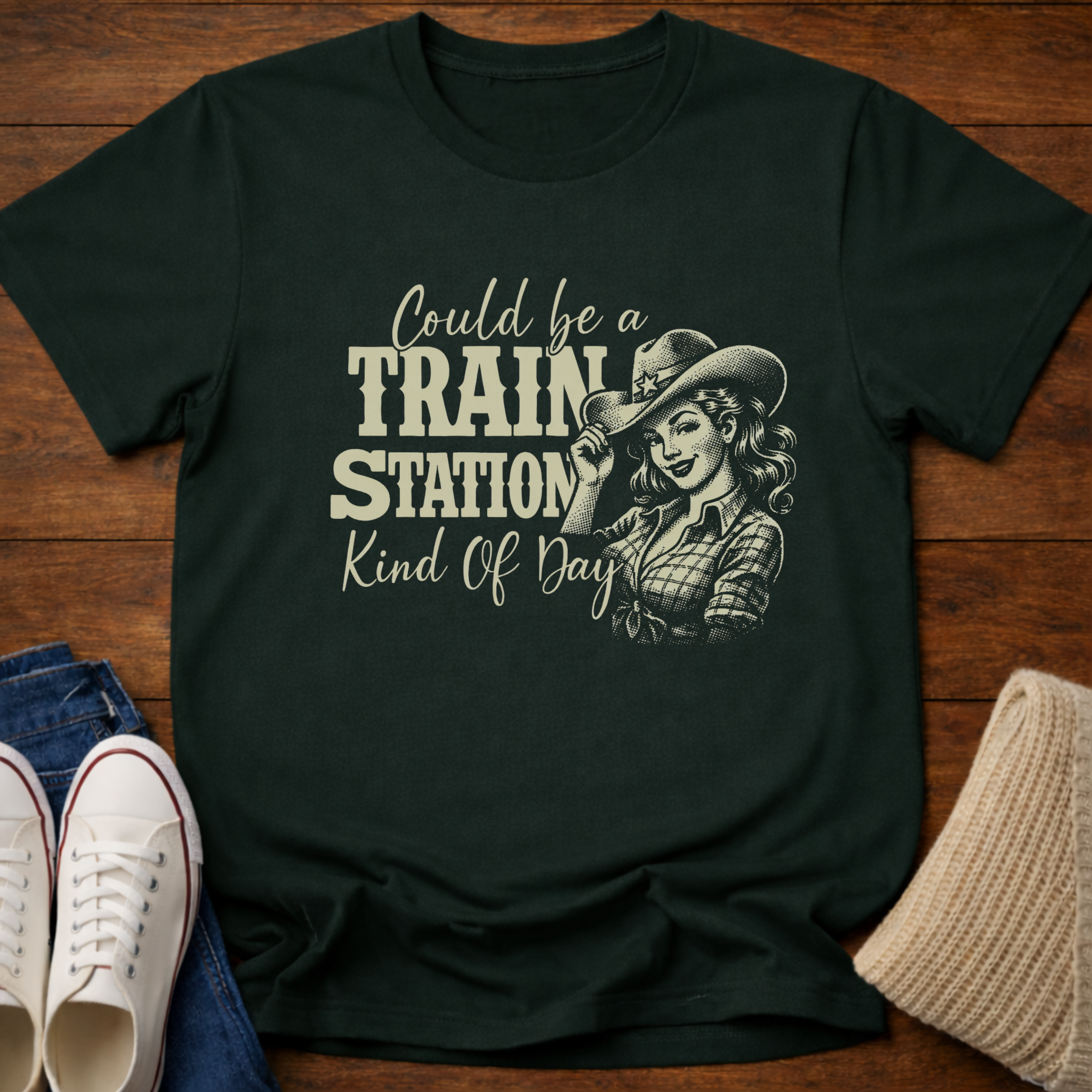 Train Station T-Shirt