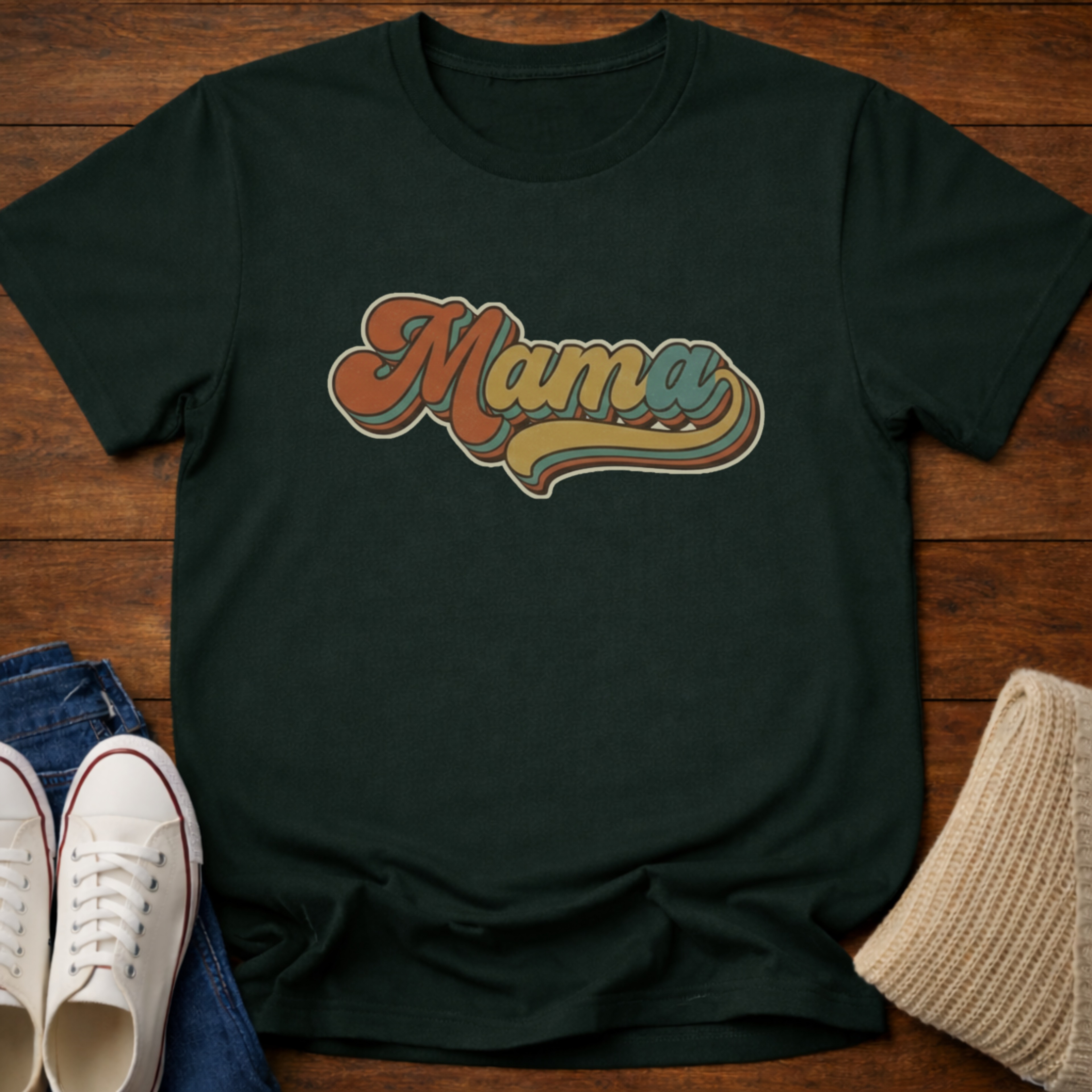 Mama Retro T-Shirt