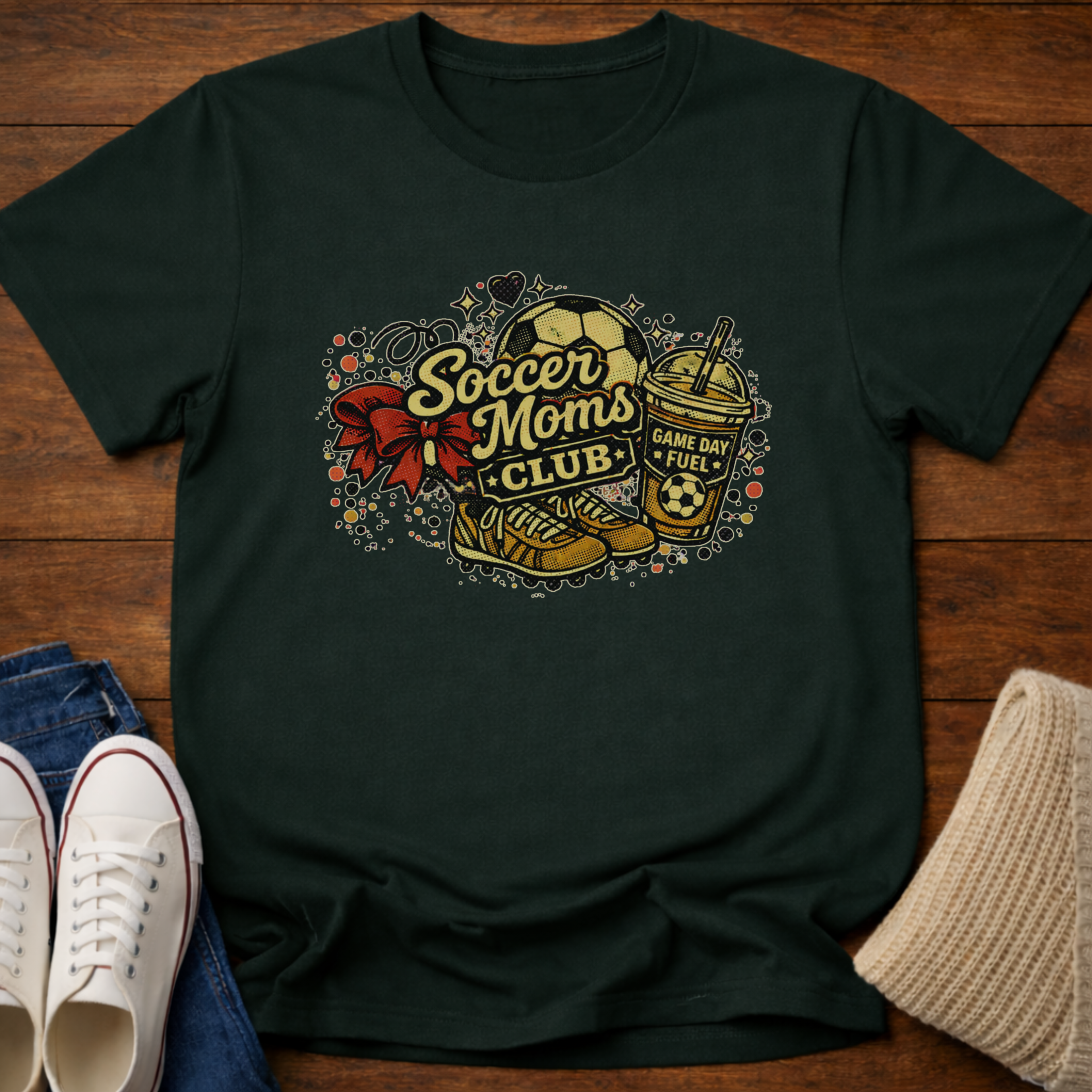Soccer Moms Club T-Shirt