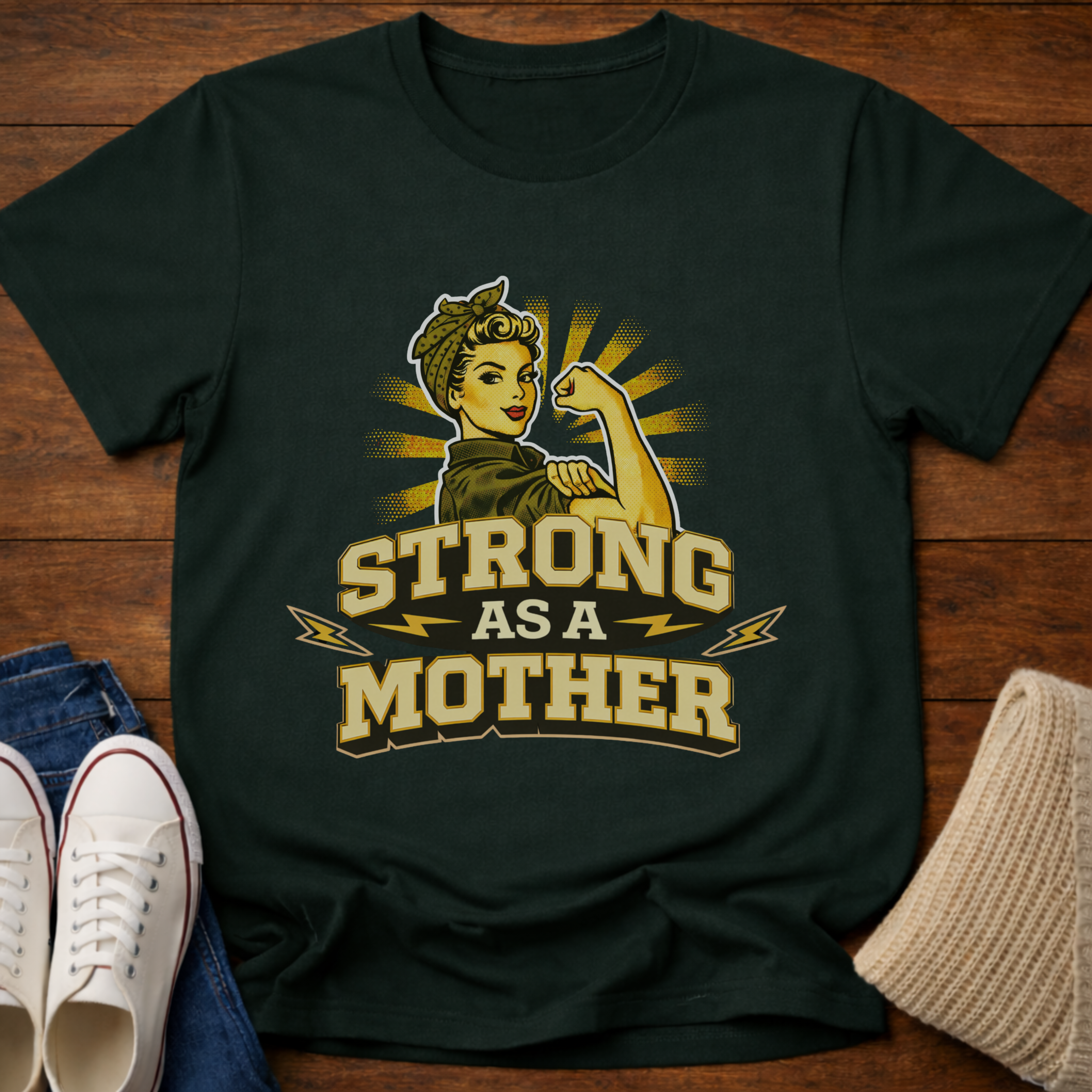 Strong as a Mother T-Shirt