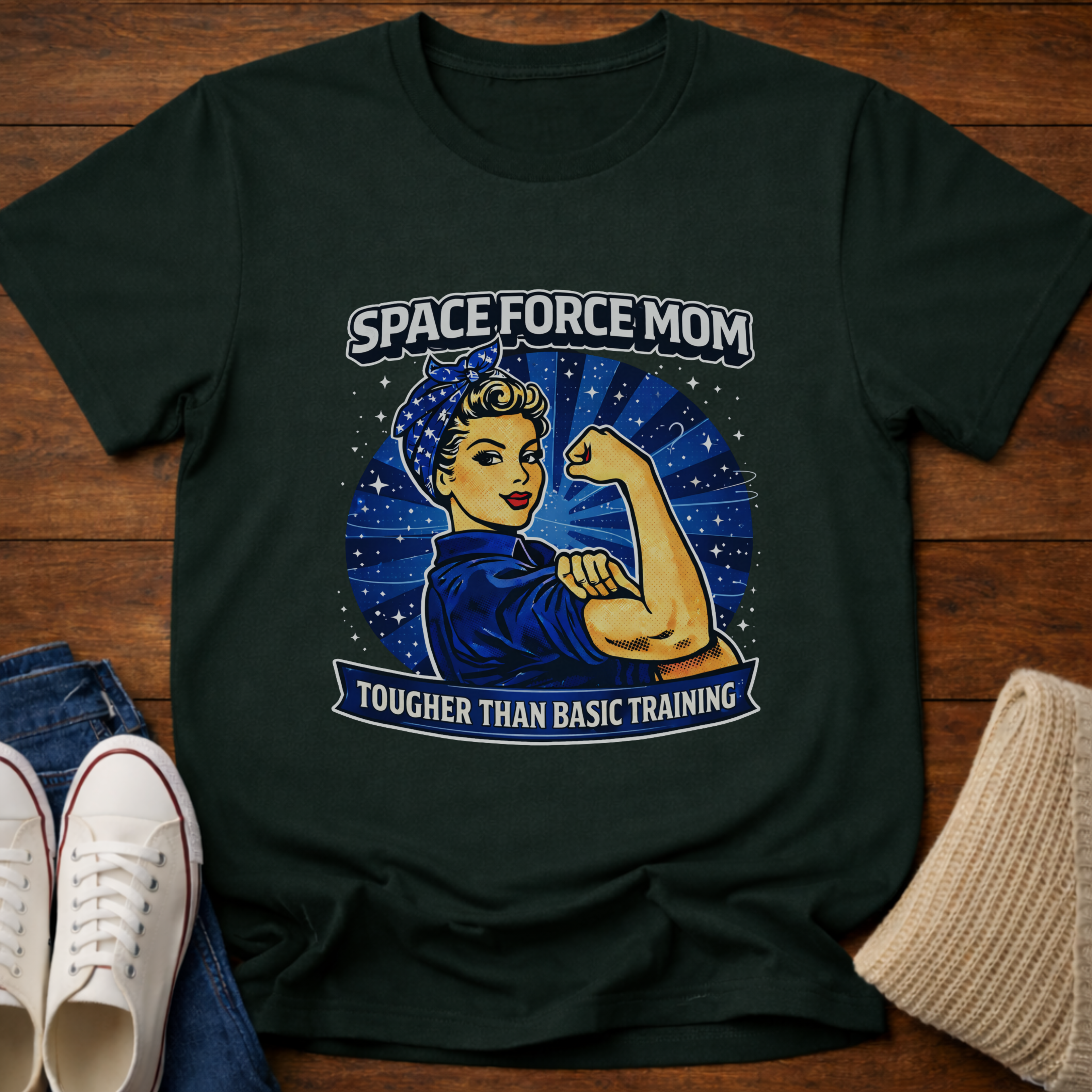 Space Force Mom T-Shirt