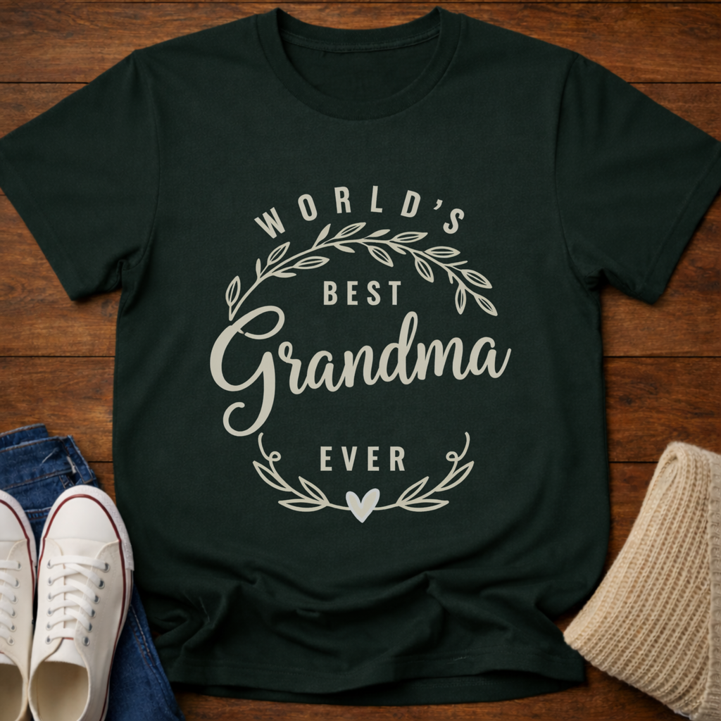 Best Grandma T-Shirt