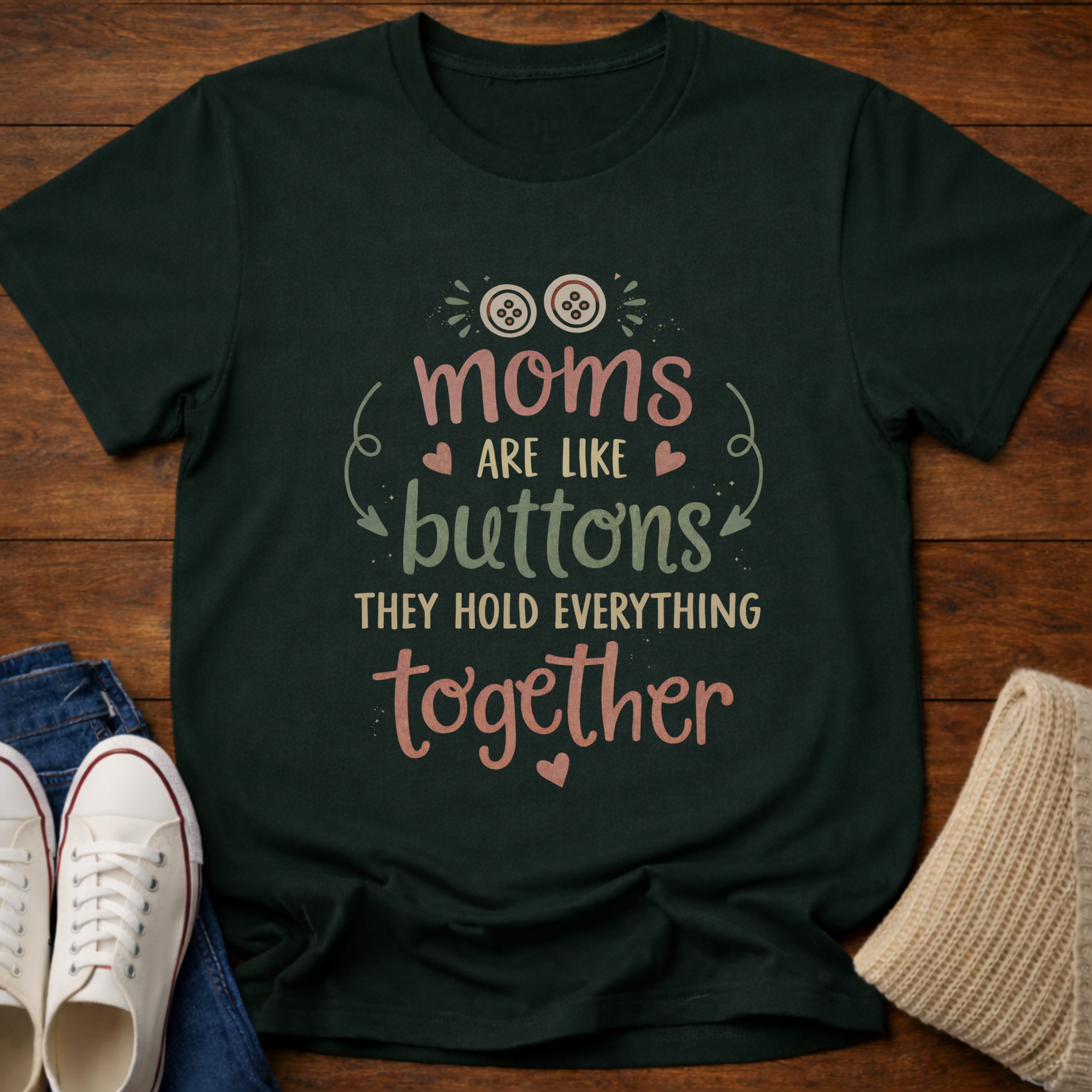 Buttons T-Shirt