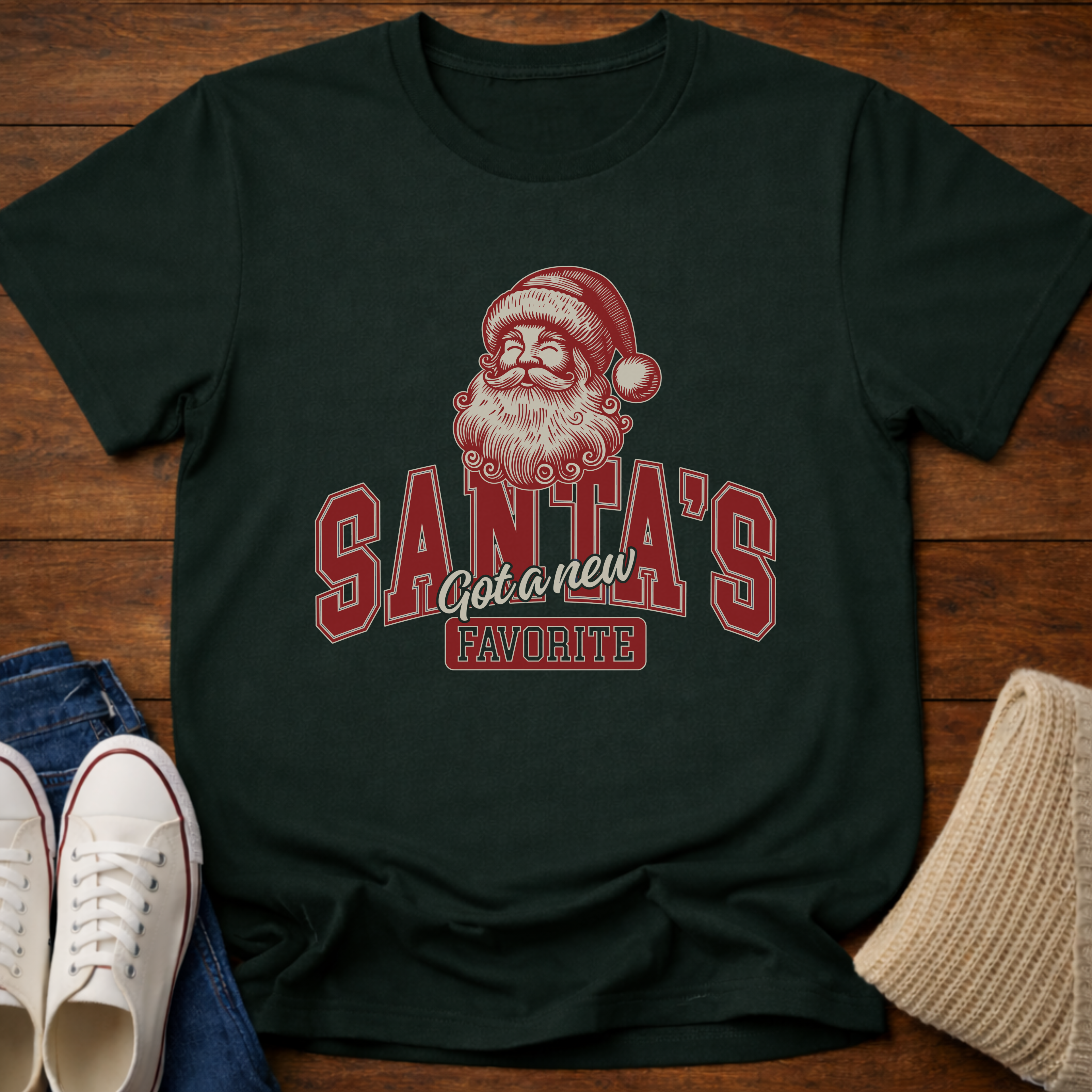 Santa's Got a New Favorite T-Shirt