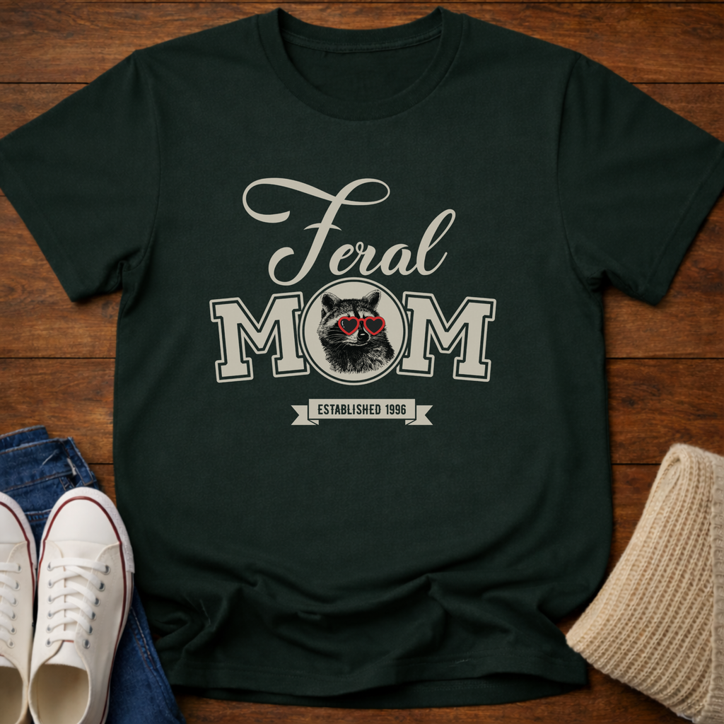 Feral Mom 1996 T-Shirt