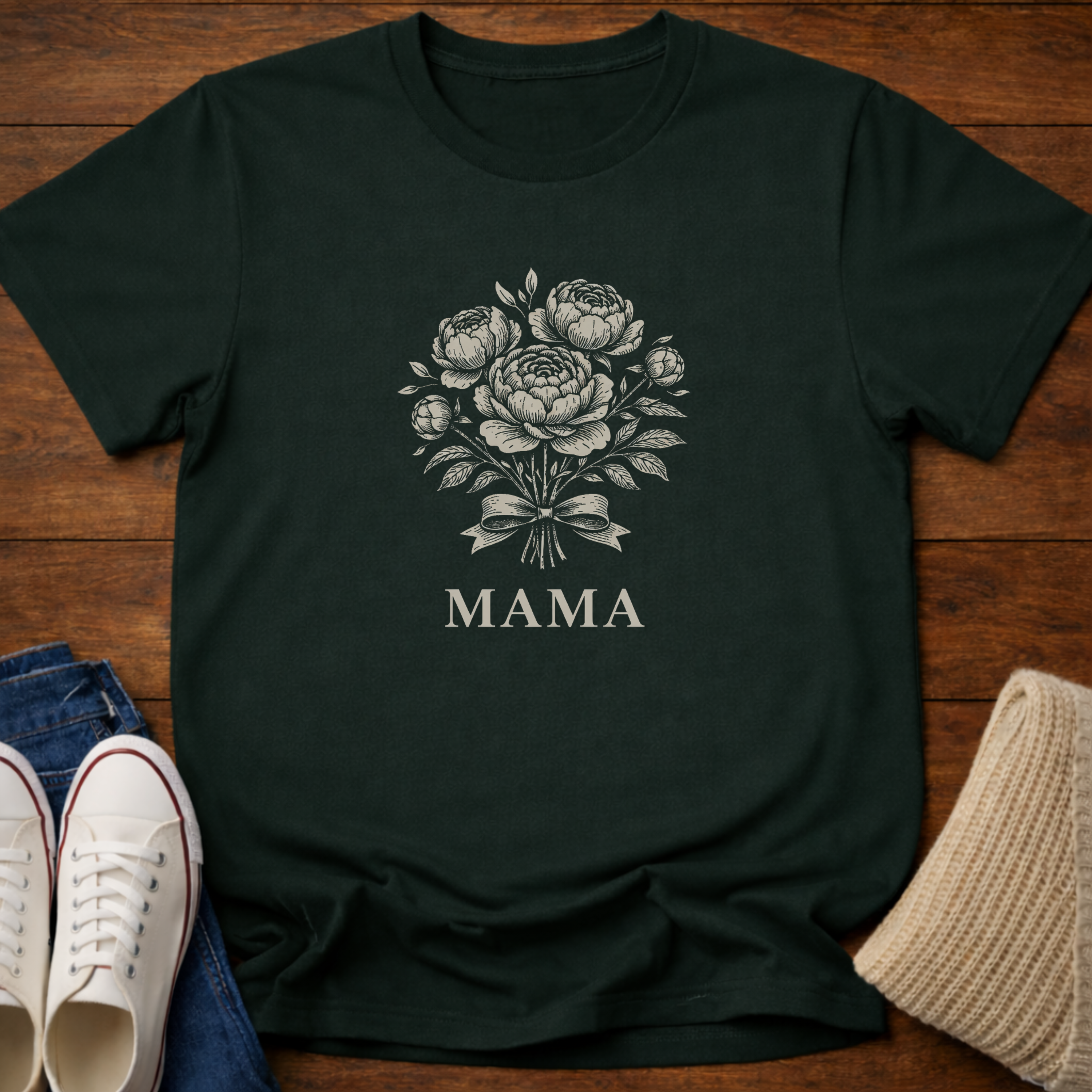 Bouquet For Mama T-Shirt
