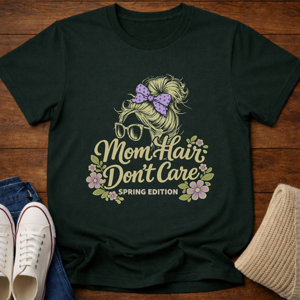 Mom Hair Don't Care T-Shirt
