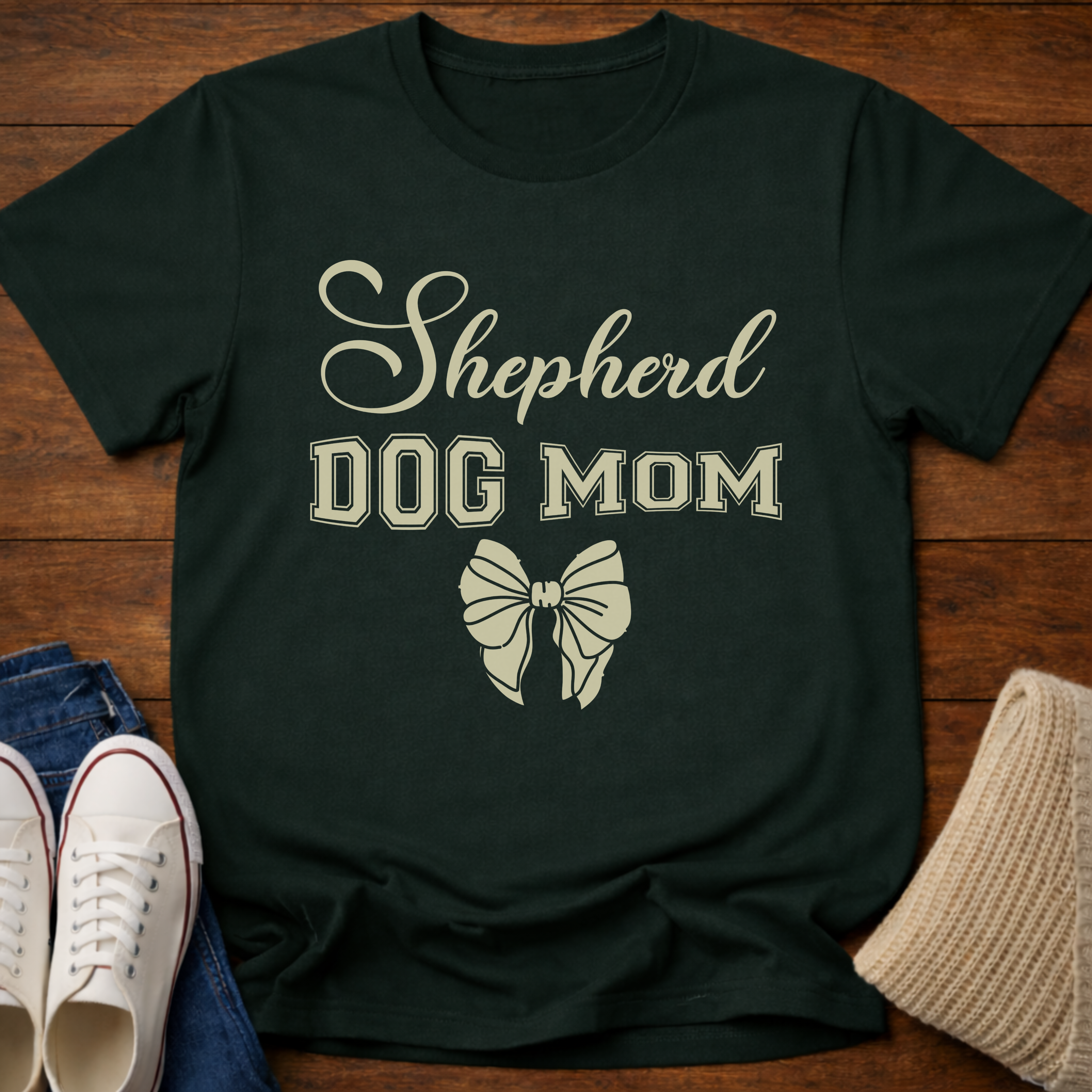 Shepherd Mom Coquette T-Shirt