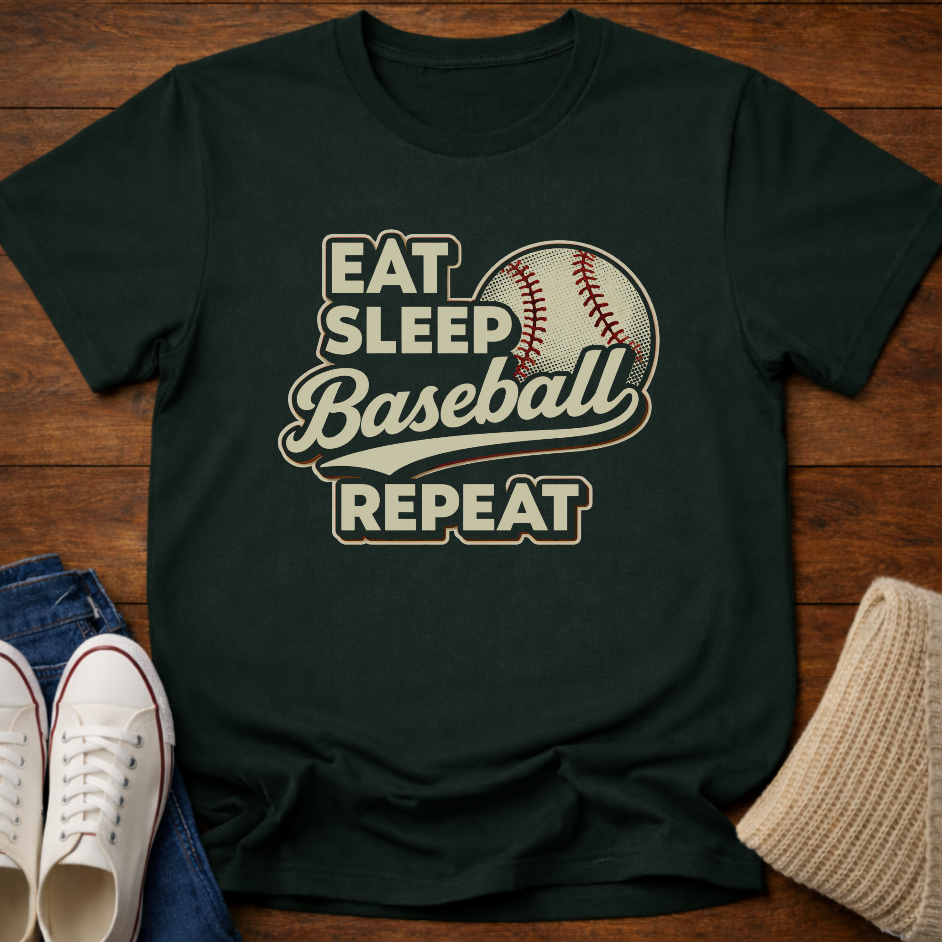 Baseball RepeatT-Shirt