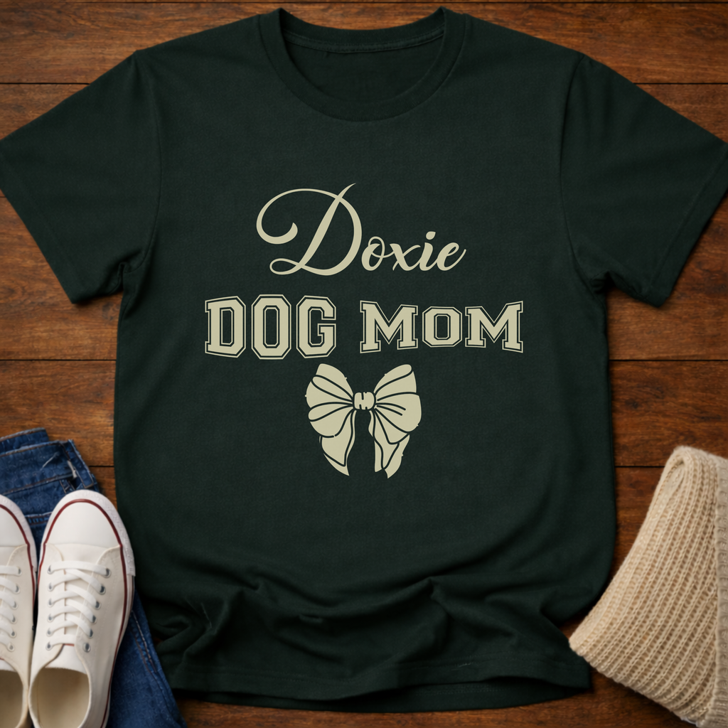 Doxie Mom Coquette T-Shirt
