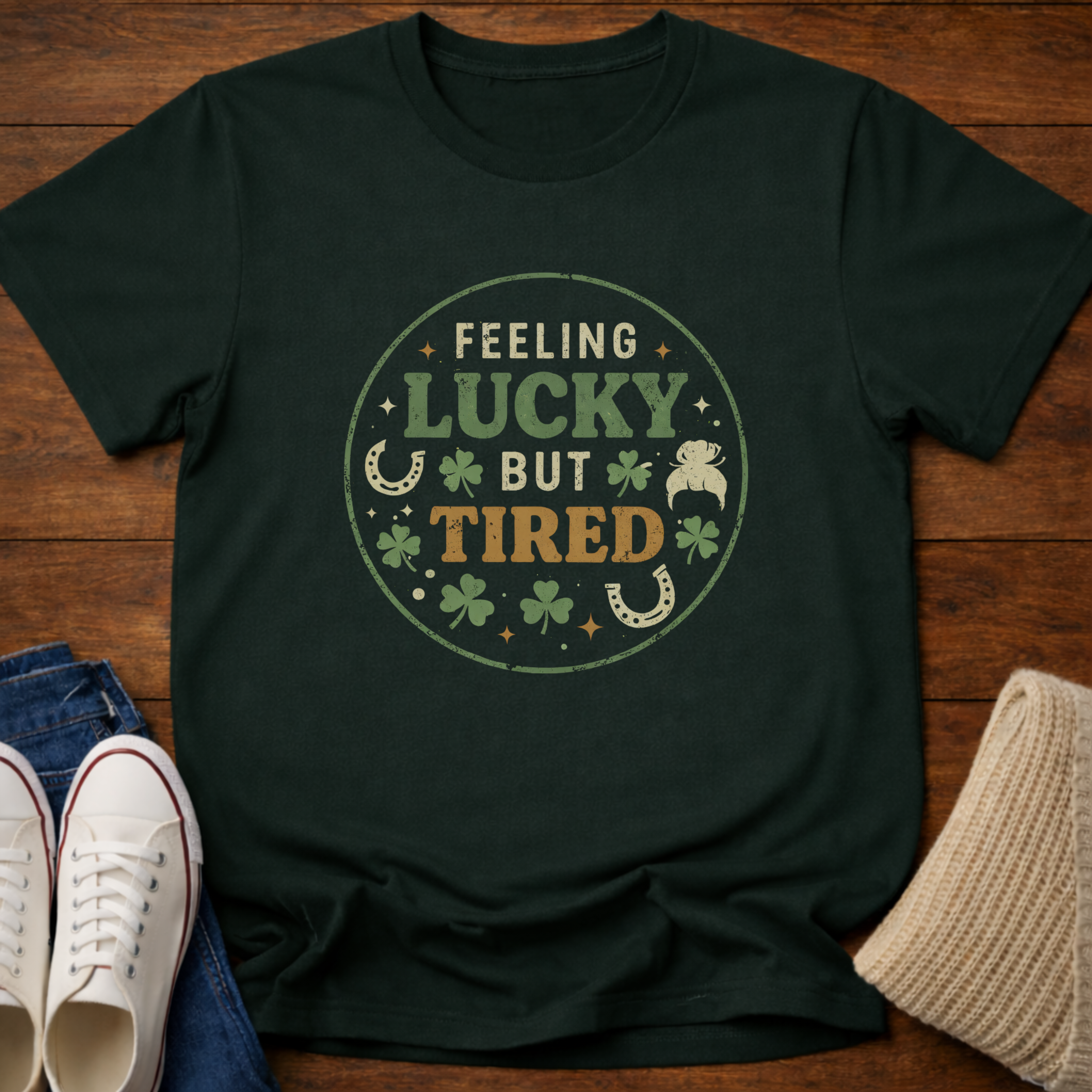 Lucky But Tired T-Shirt