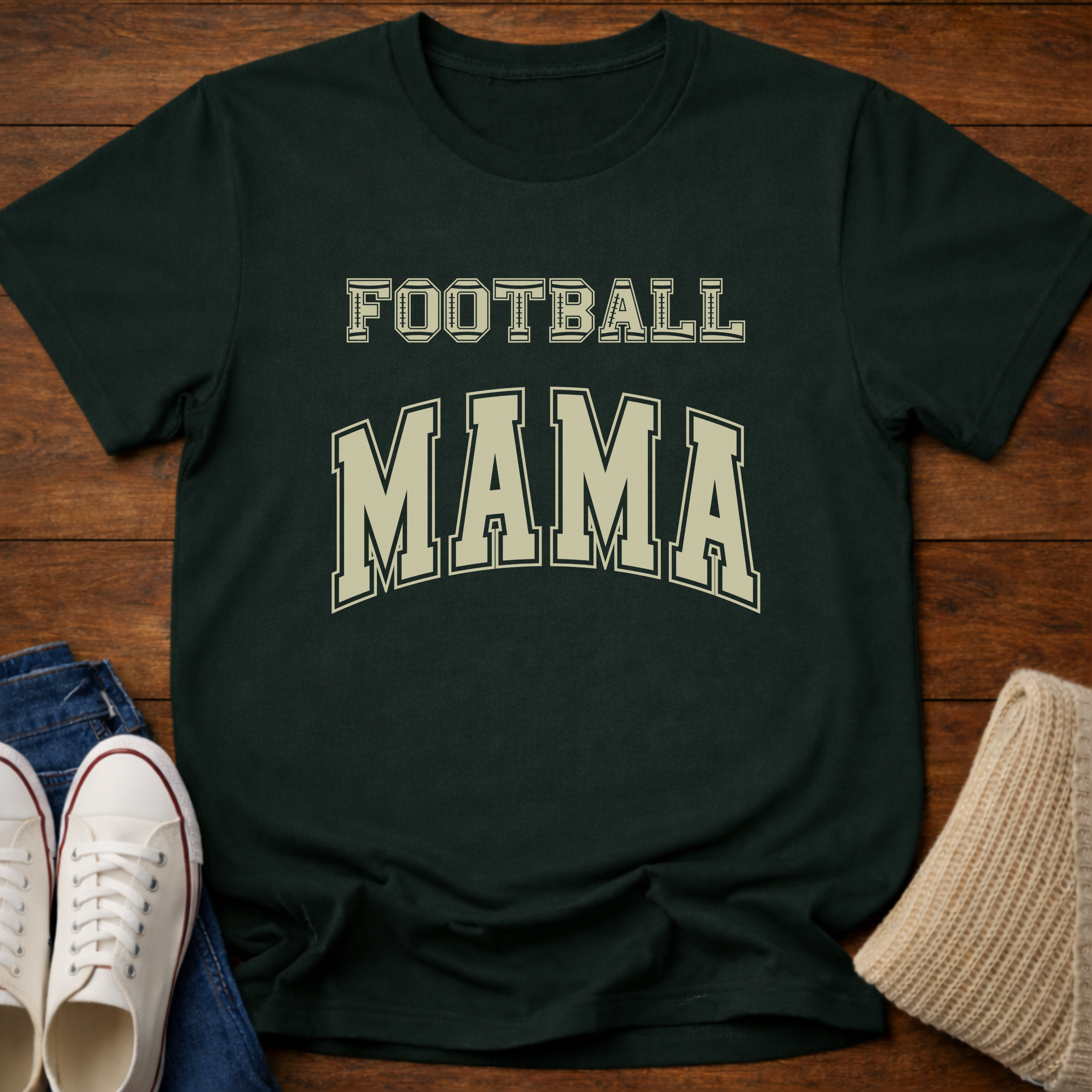 Varsity Football Mama T-Shirt