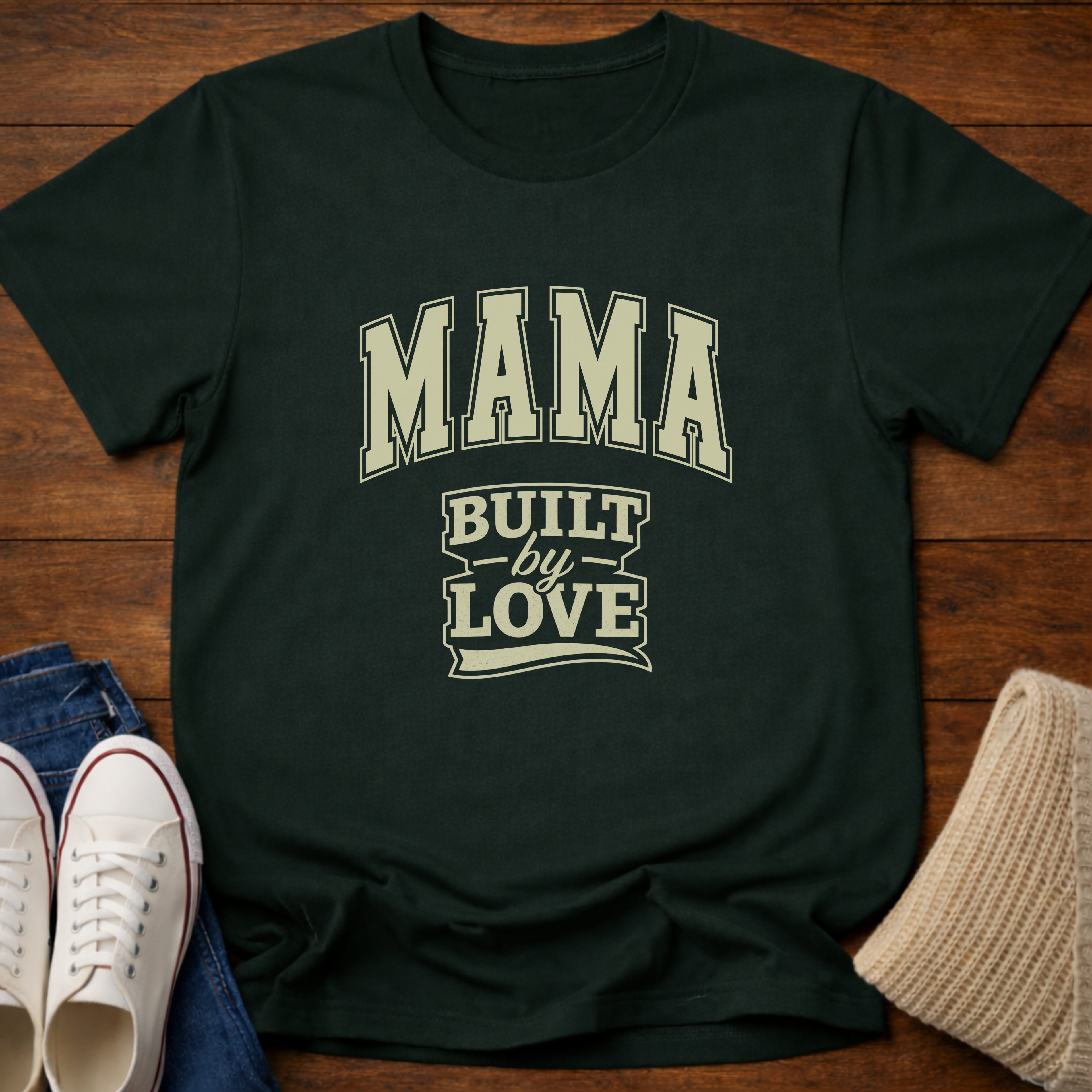 Mama Built By Love T-Shirt