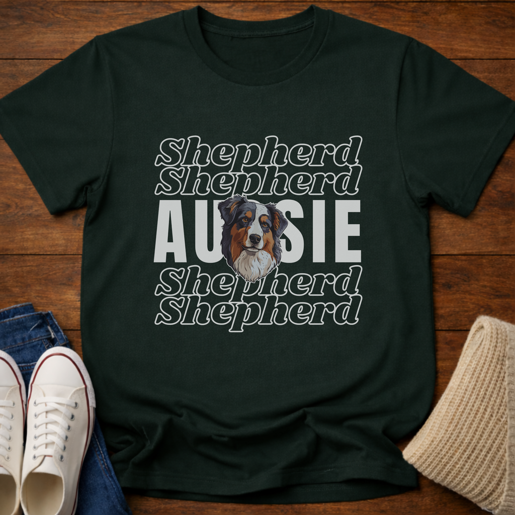 Retro Aussie Mom T-Shirt