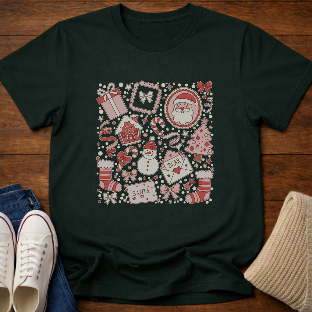 Dear Santa Doodle T-Shirt