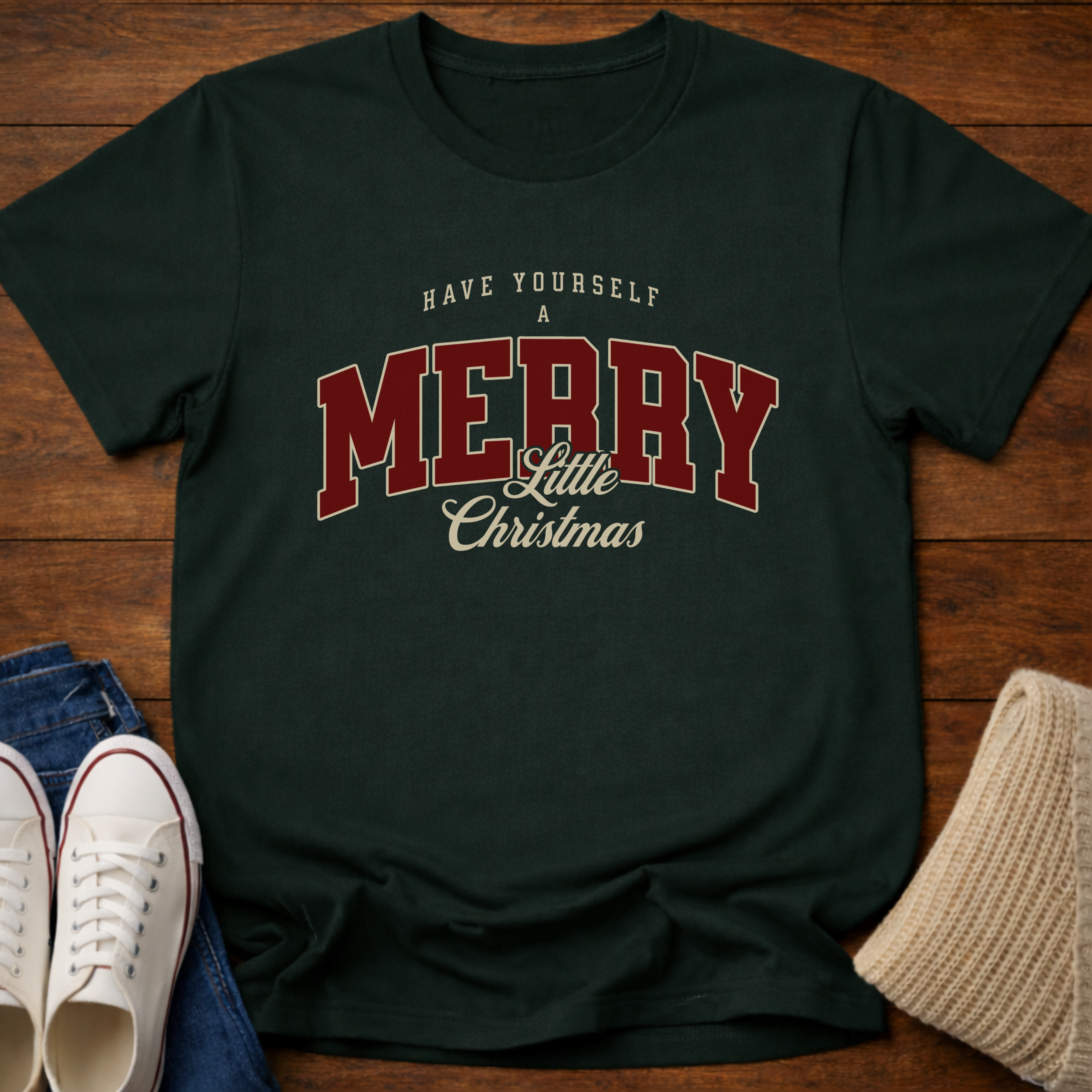Merry Little Christmas T-Shirt