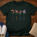 Mom Growing Floral T-Shirt